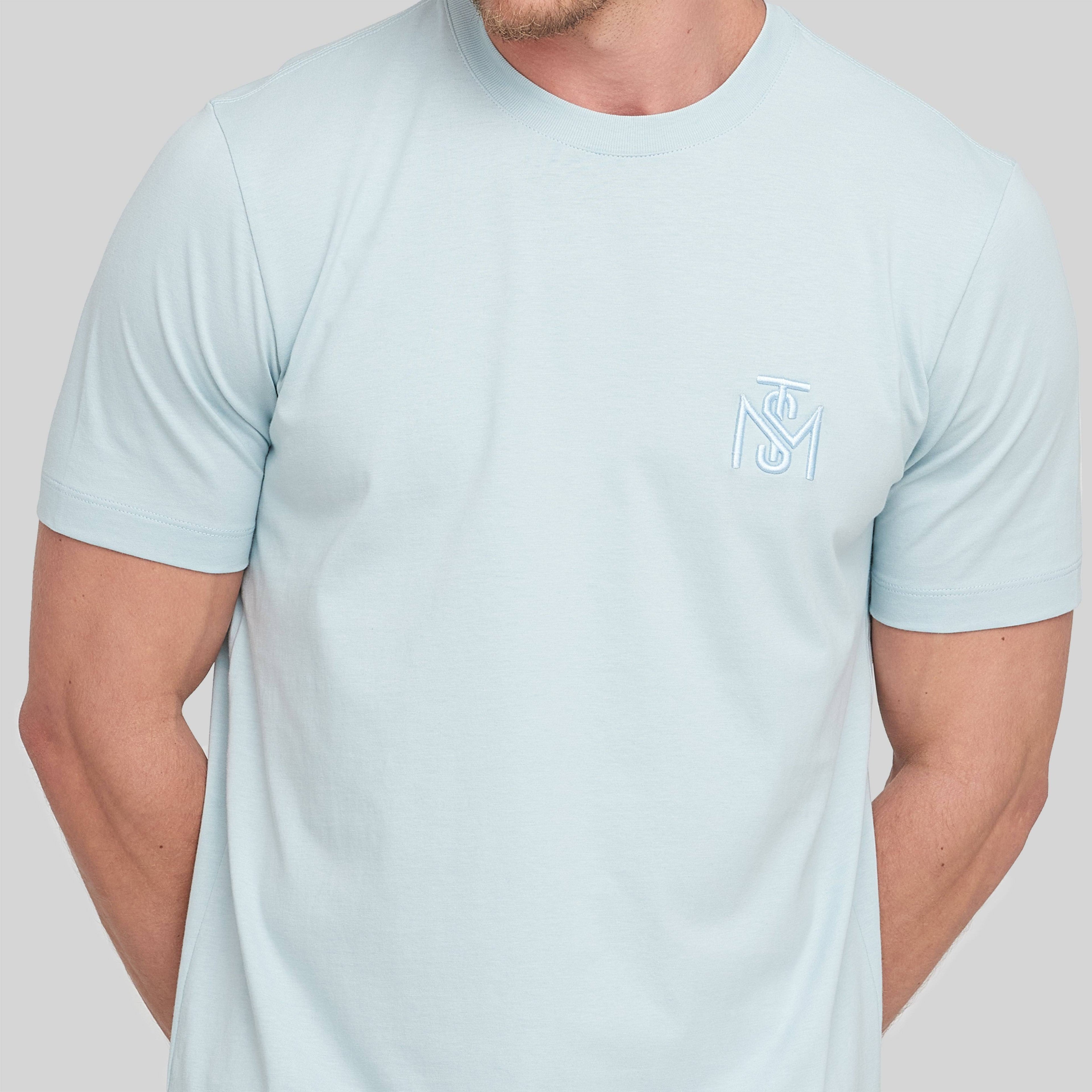 HALLEY T-SHIRT MEN BLUE - Monastery