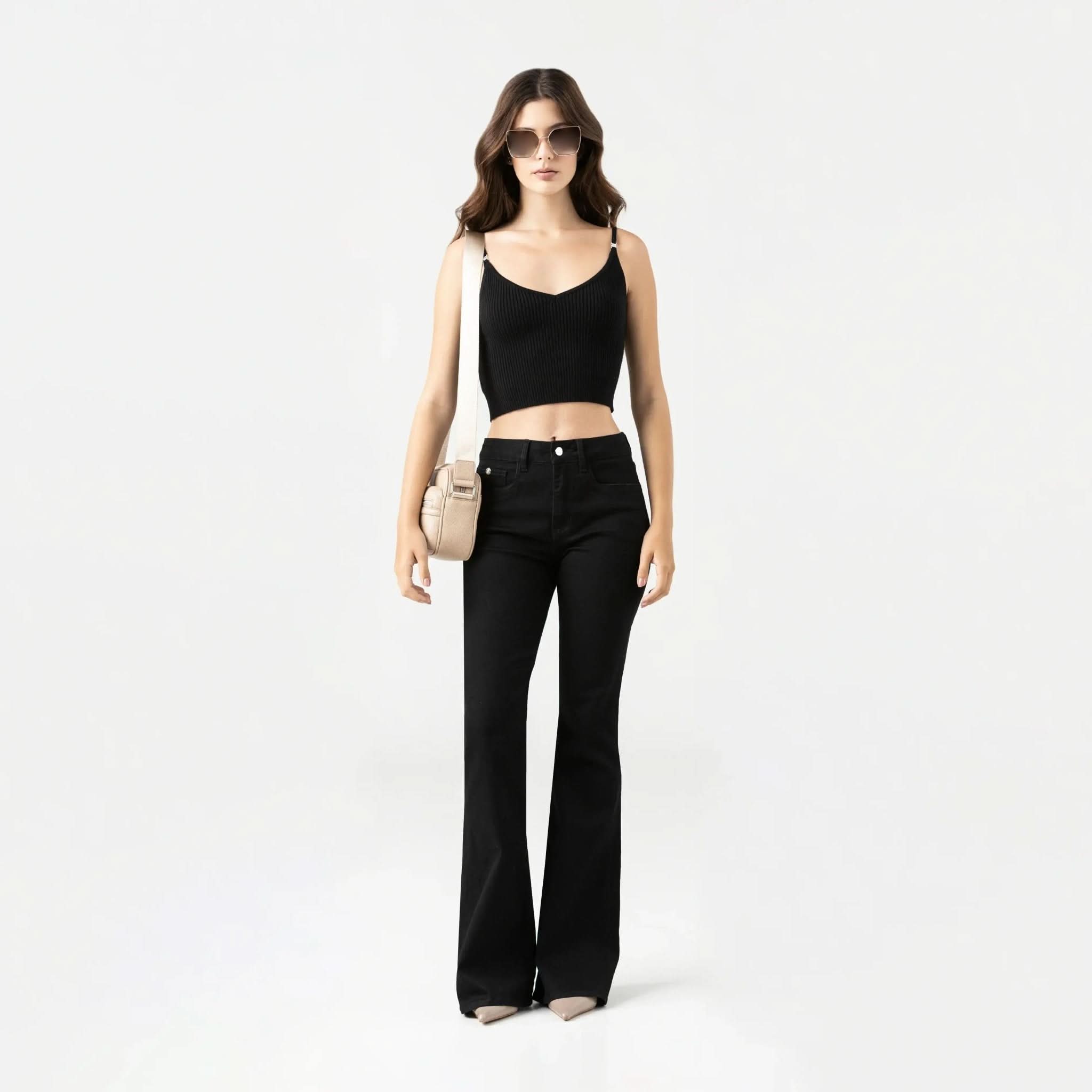 HARBOR KNITTED TOP WOMEN BLACK - Monastery | Tienda Oficial Colombia