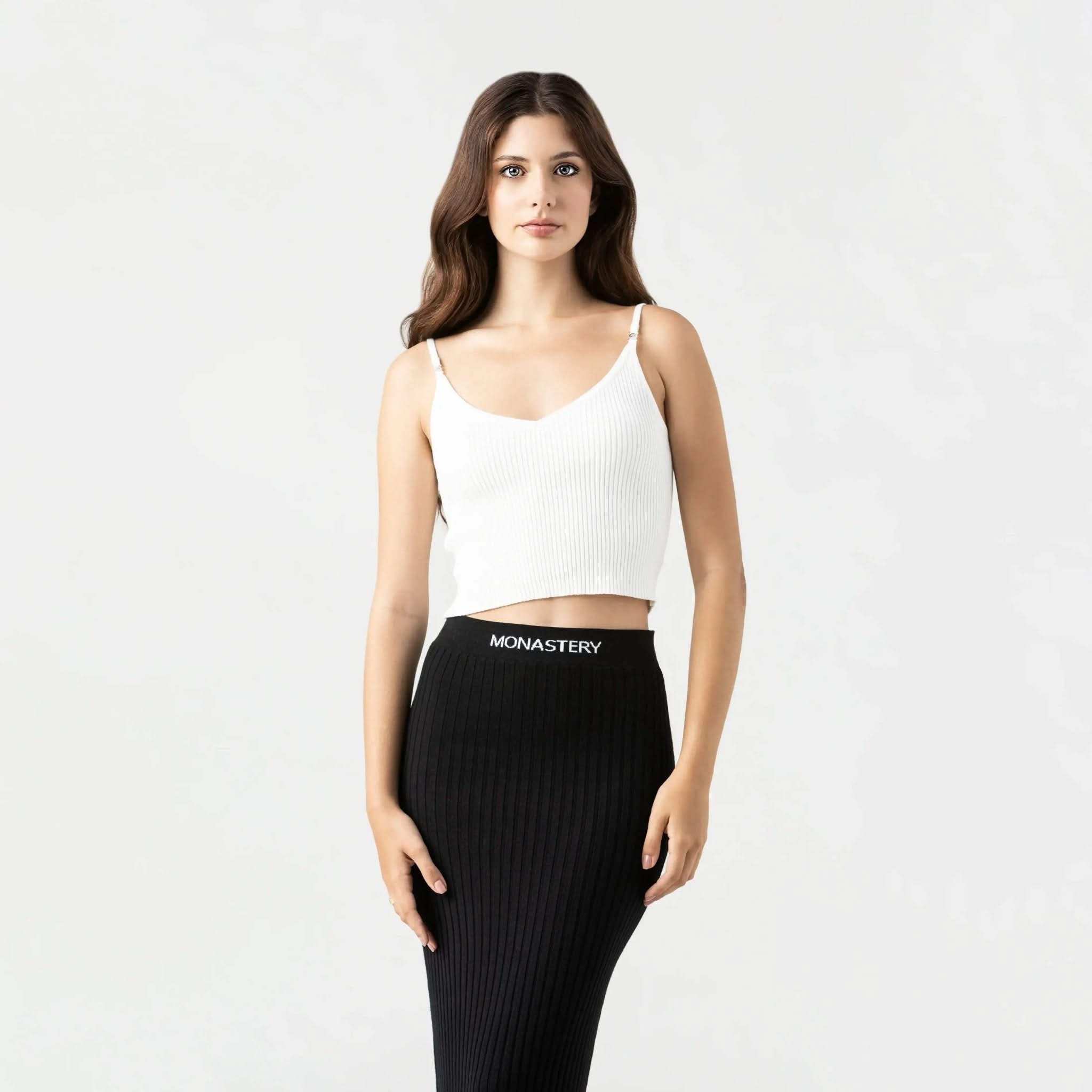 HARBOR KNITTED TOP WOMEN WHITE - Monastery | Tienda Oficial Colombia