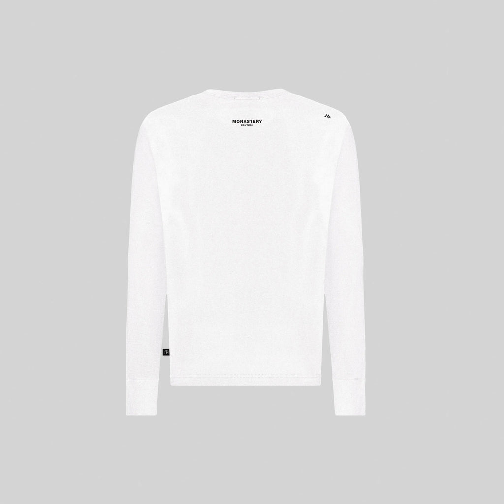 HASEN WHITE LONG SLEEVE - Monastery