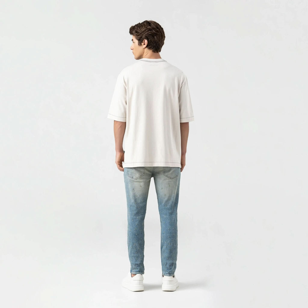 HAWORD JEAN MEN BLUE DENIM - Monastery | Tienda Oficial Colombia