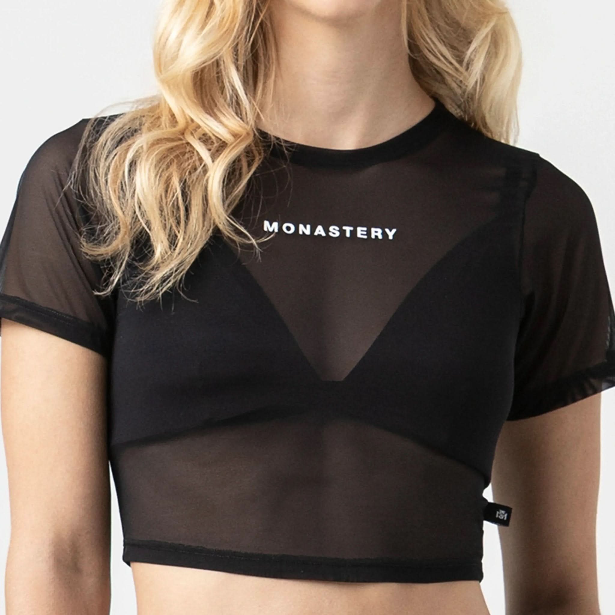 HAZEL CROP TOP WOMEN BLACK - Monastery | Tienda Oficial Colombia