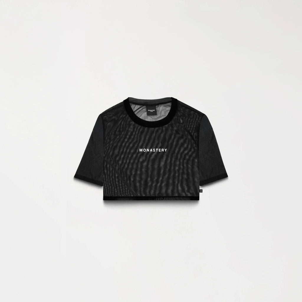 HAZEL CROP TOP WOMEN BLACK - Monastery | Tienda Oficial Colombia