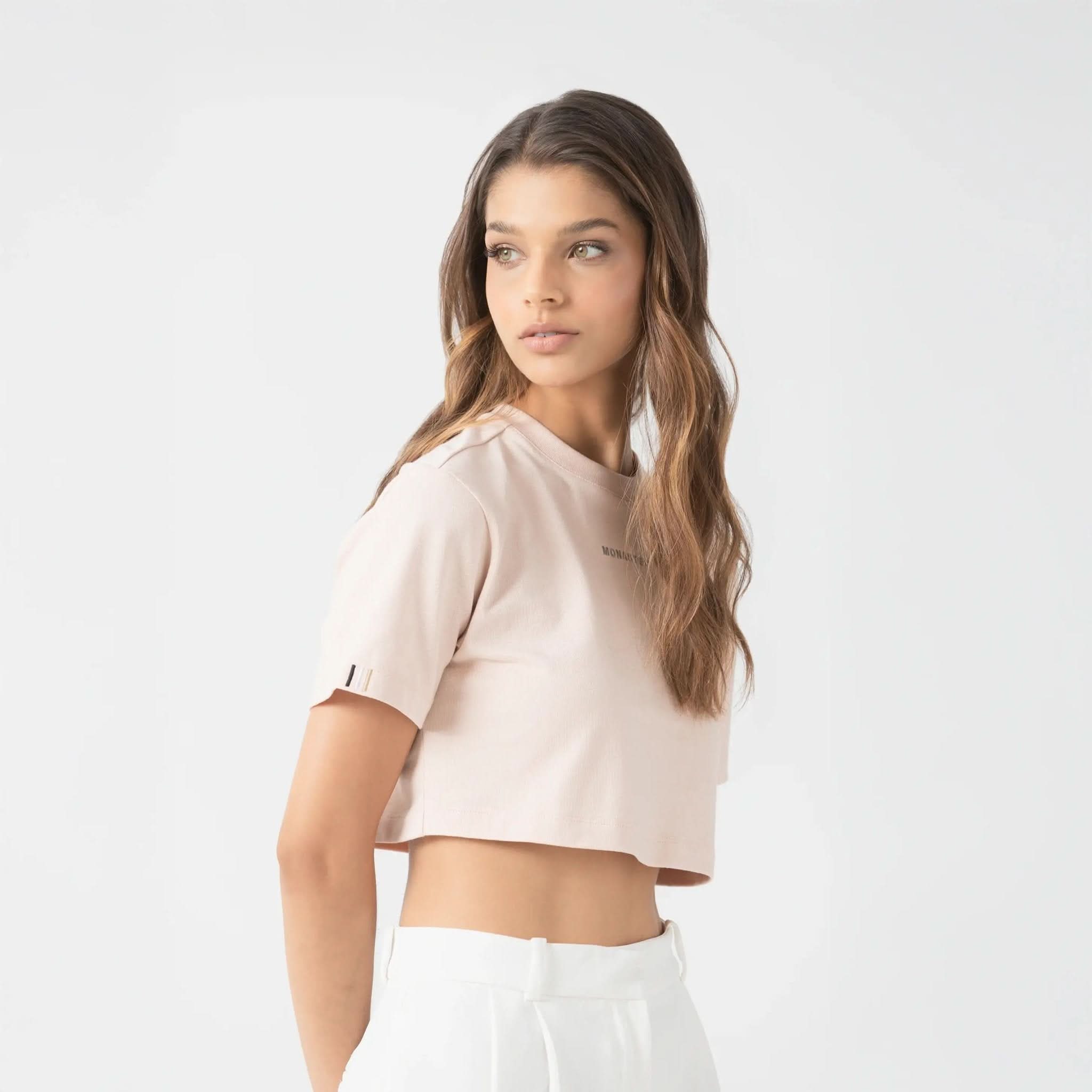 HAZEN CROP TOP WOMEN CAMEO ROSE - Monastery | Tienda Oficial Colombia