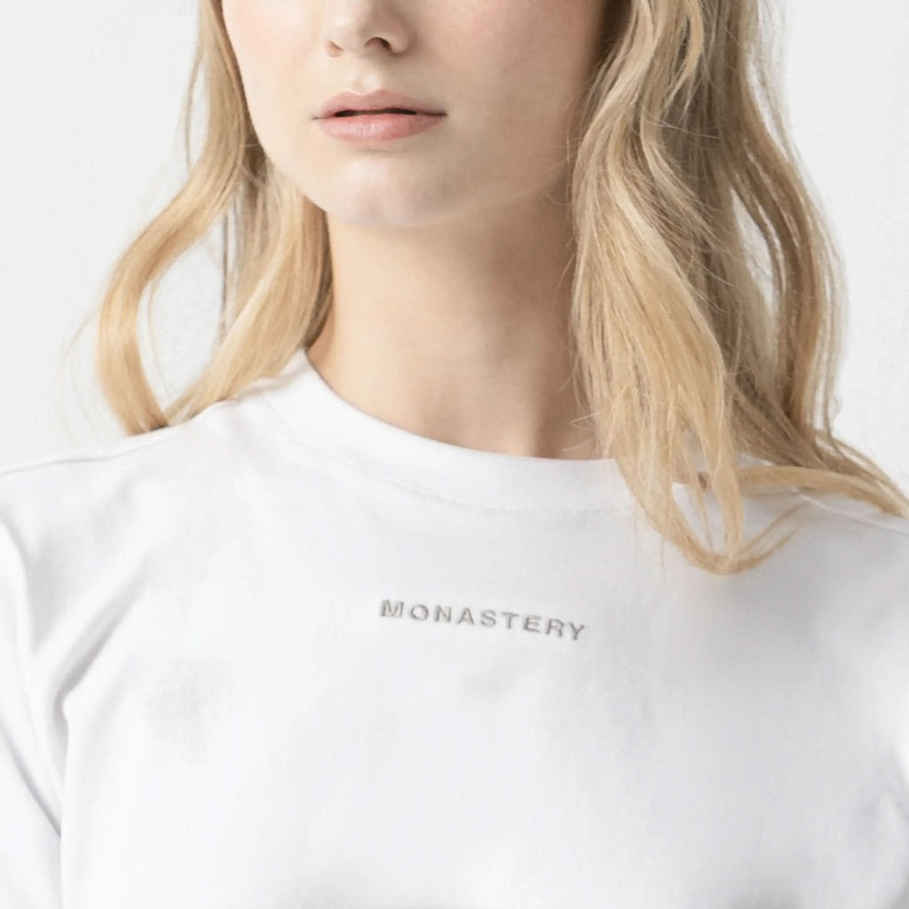 HAZEN CROP TOP WOMEN WHITE - Monastery | Tienda Oficial Colombia
