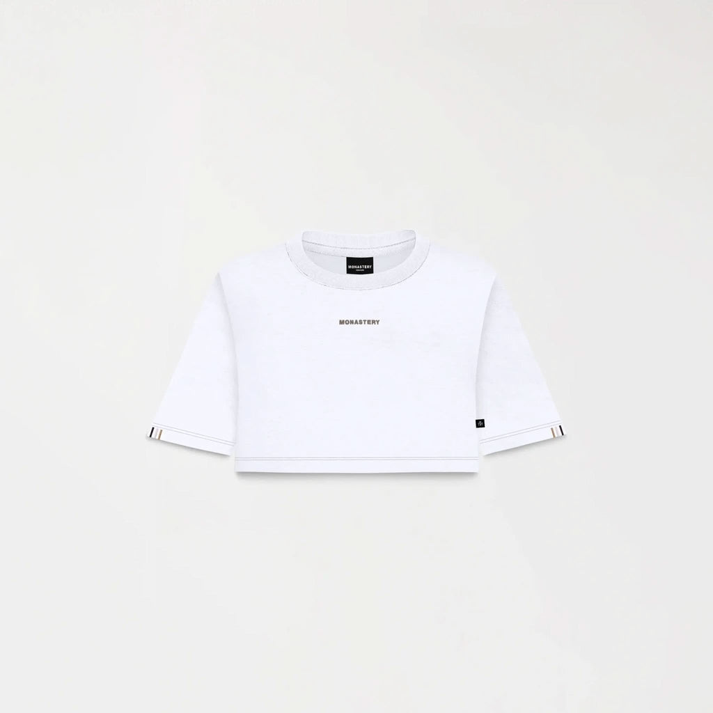 HAZEN CROP TOP WOMEN WHITE - Monastery | Tienda Oficial Colombia