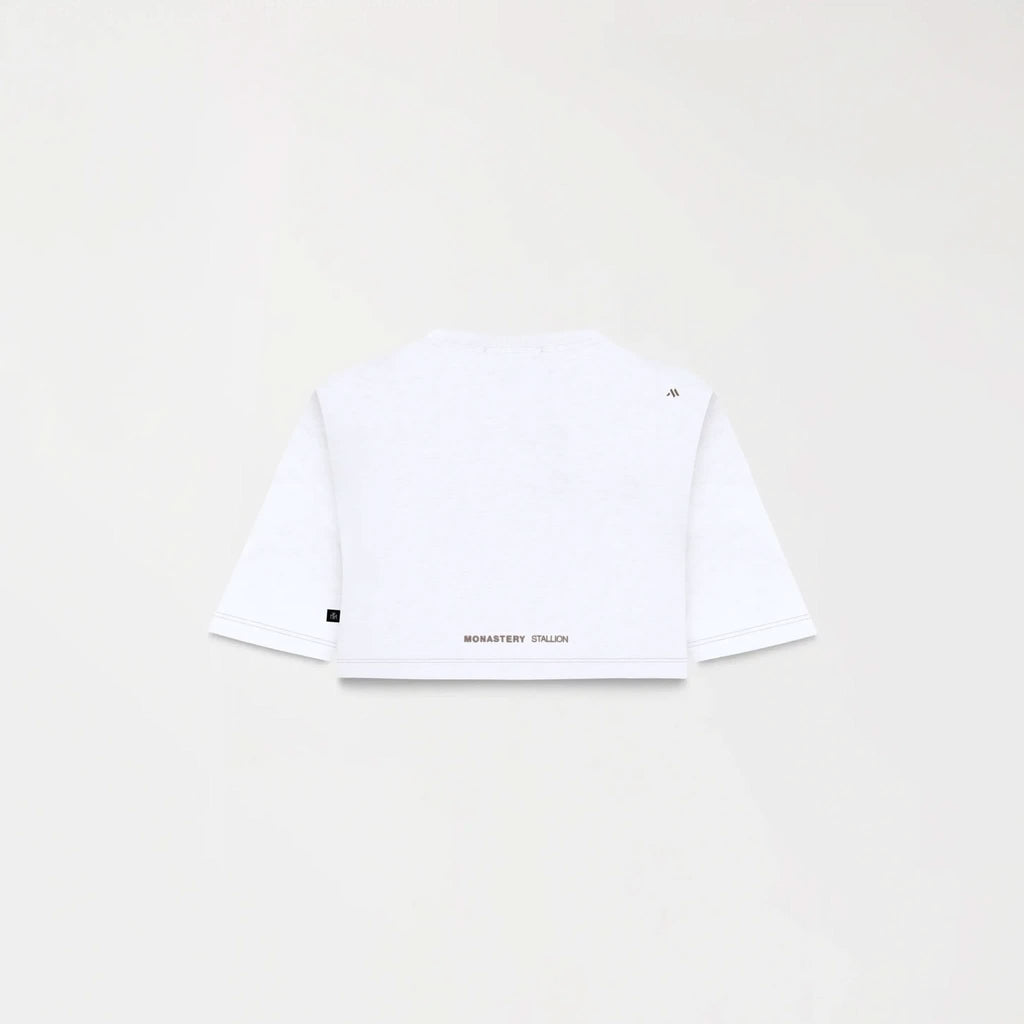 HAZEN CROP TOP WOMEN WHITE - Monastery | Tienda Oficial Colombia