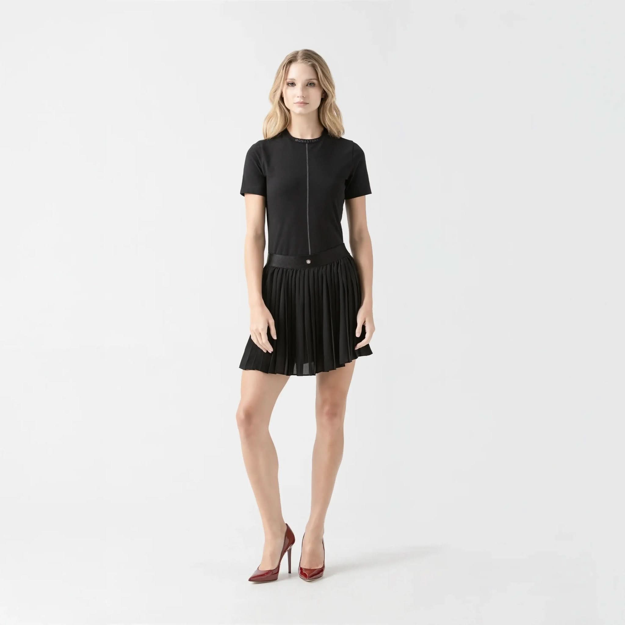 HEATHER T - SHIRT WOMEN BLACK - Monastery | Tienda Oficial Colombia