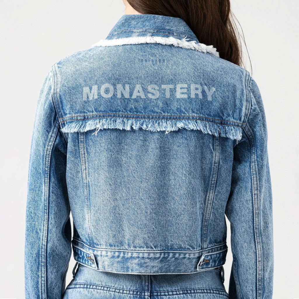 HOSHI JACKET WOMEN BLUE DENIM - Monastery | Tienda Oficial Colombia