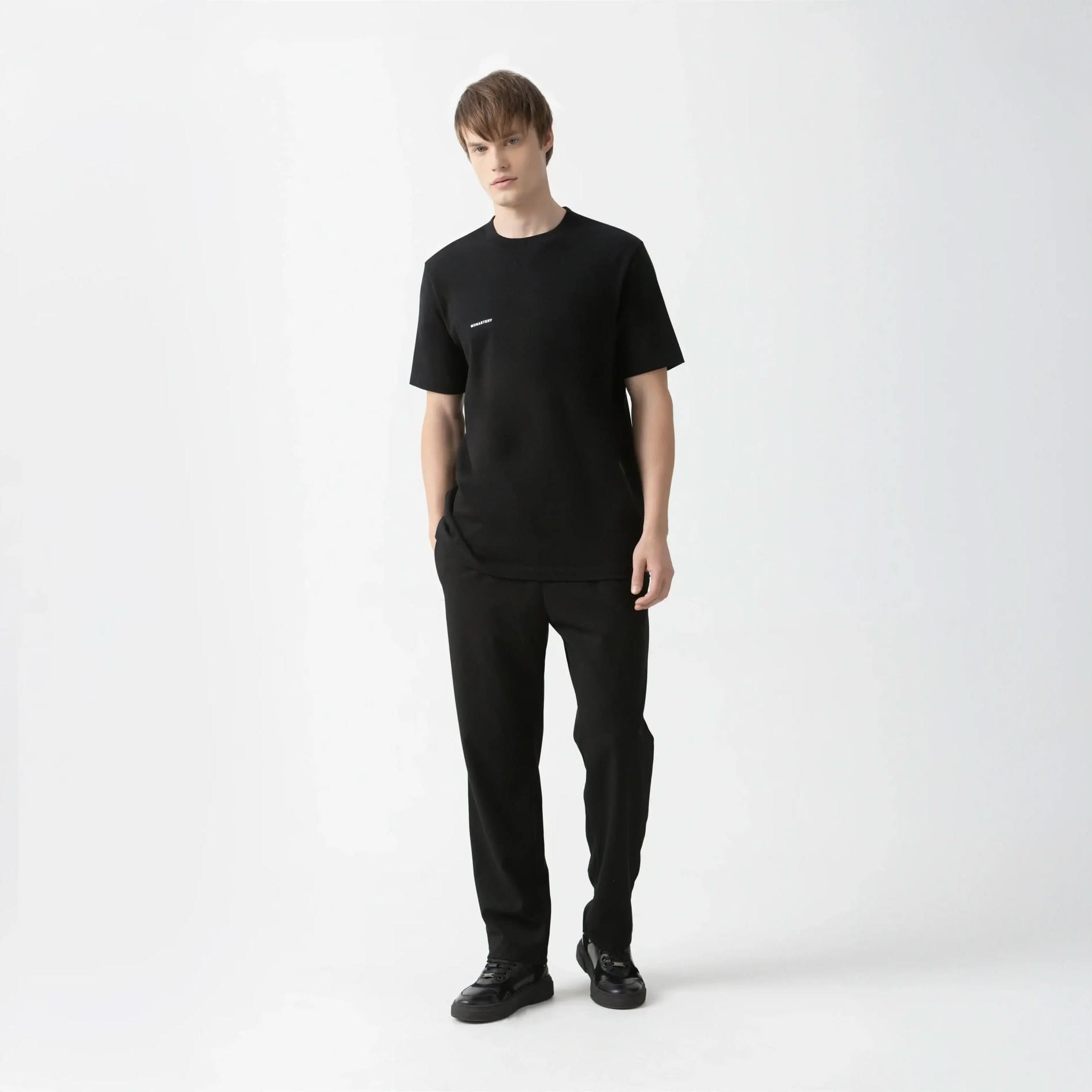 HUDSON T - SHIRT MEN BLACK - Monastery | Tienda Oficial Colombia