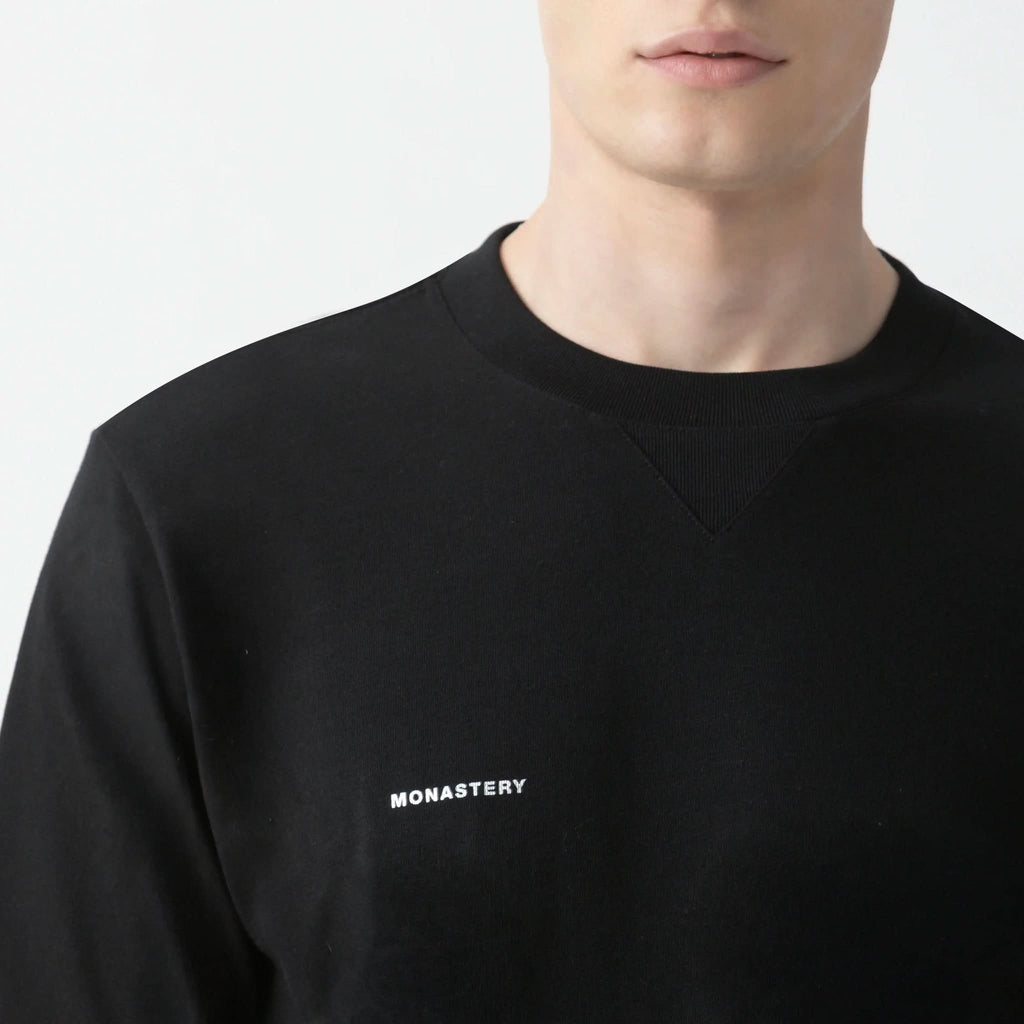 HUDSON T - SHIRT MEN BLACK - Monastery | Tienda Oficial Colombia