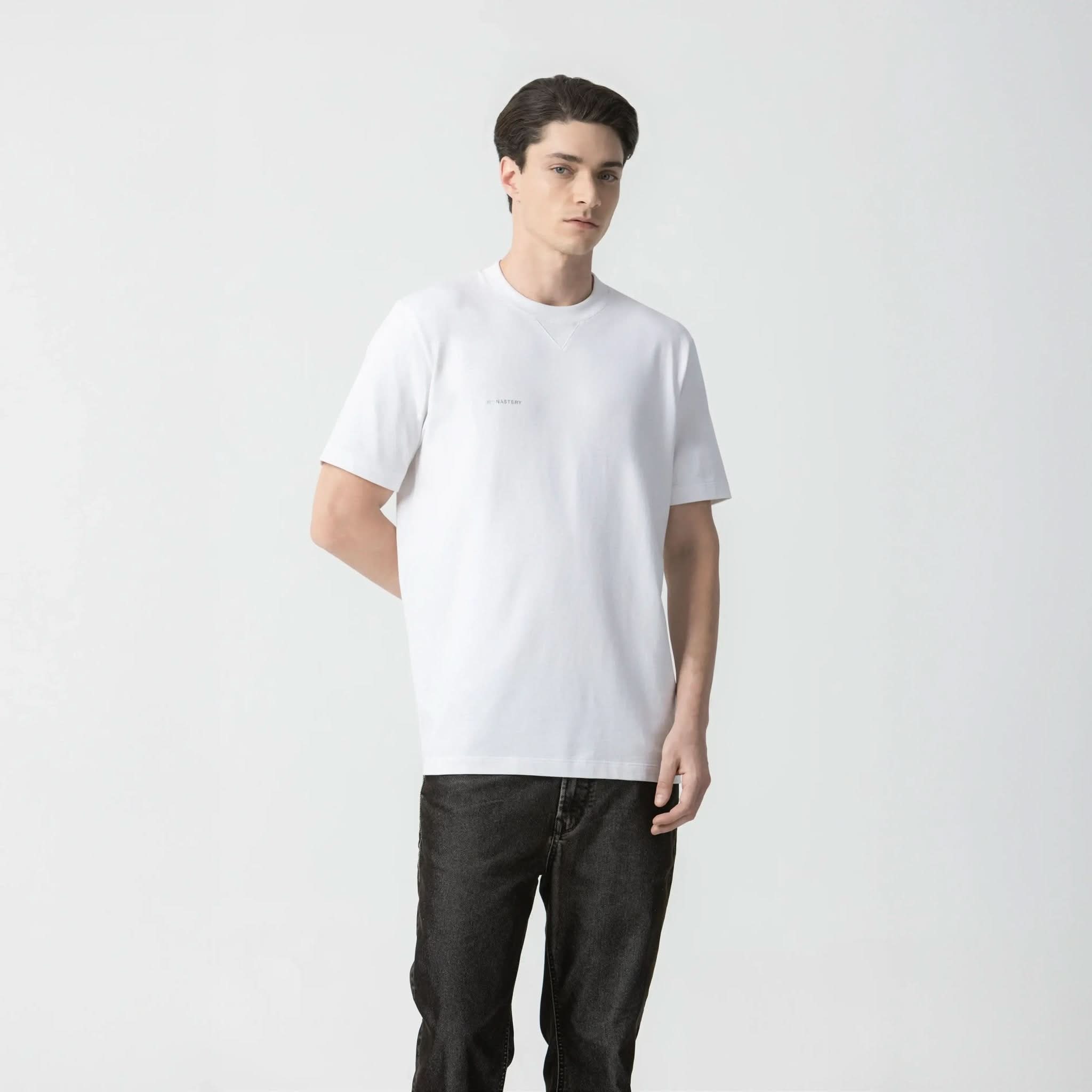 HUDSON T - SHIRT MEN WHITE - Monastery | Tienda Oficial Colombia