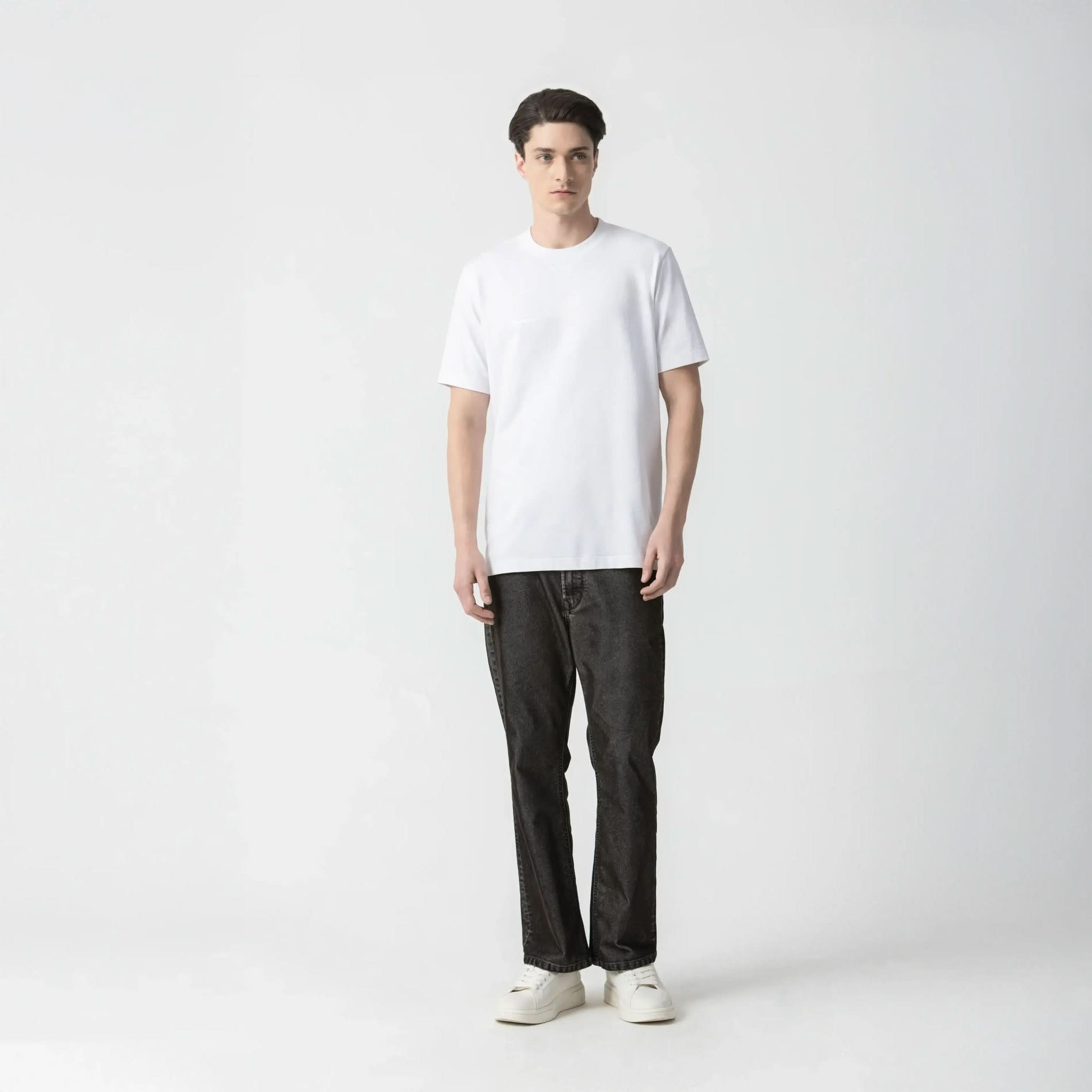 HUDSON T - SHIRT MEN WHITE - Monastery | Tienda Oficial Colombia