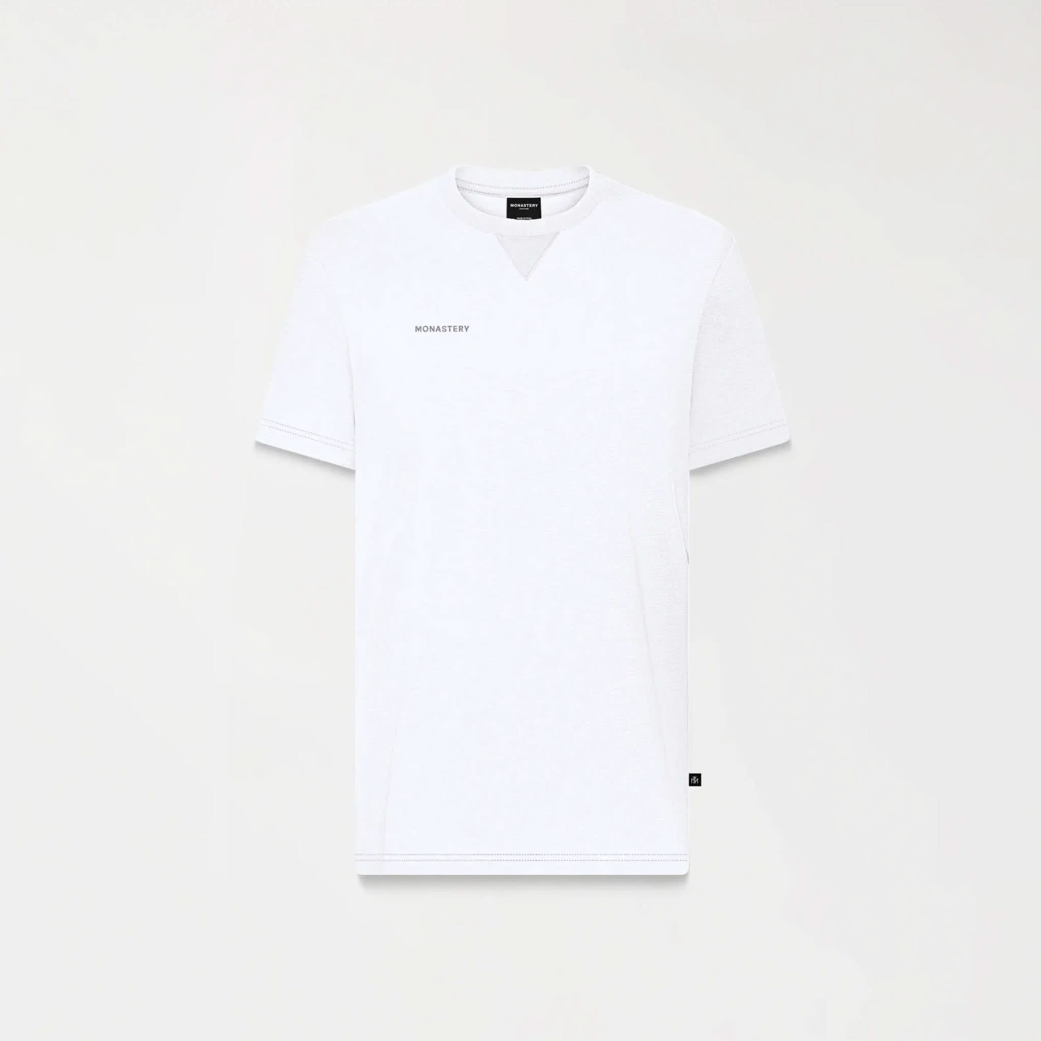HUDSON T - SHIRT MEN WHITE - Monastery | Tienda Oficial Colombia