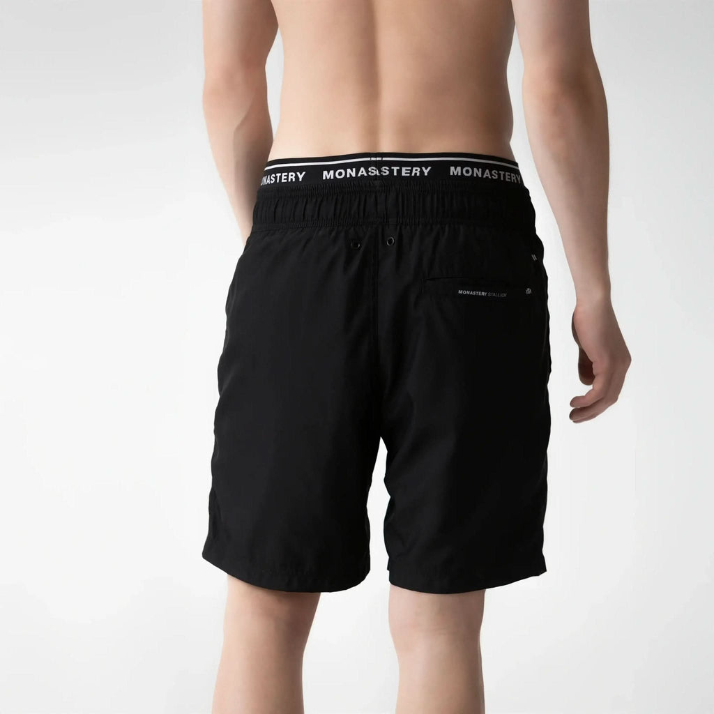 HWIN SWIM SHORT MEN BLACK - Monastery | Tienda Oficial Colombia
