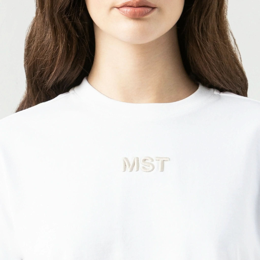 INDIRA CROP TOP WOMEN WHITE - Monastery | Tienda Oficial Colombia