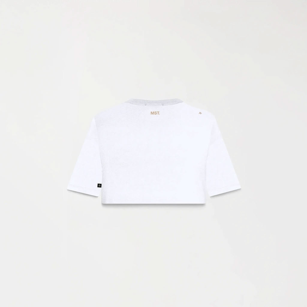 INDIRA CROP TOP WOMEN WHITE - Monastery | Tienda Oficial Colombia