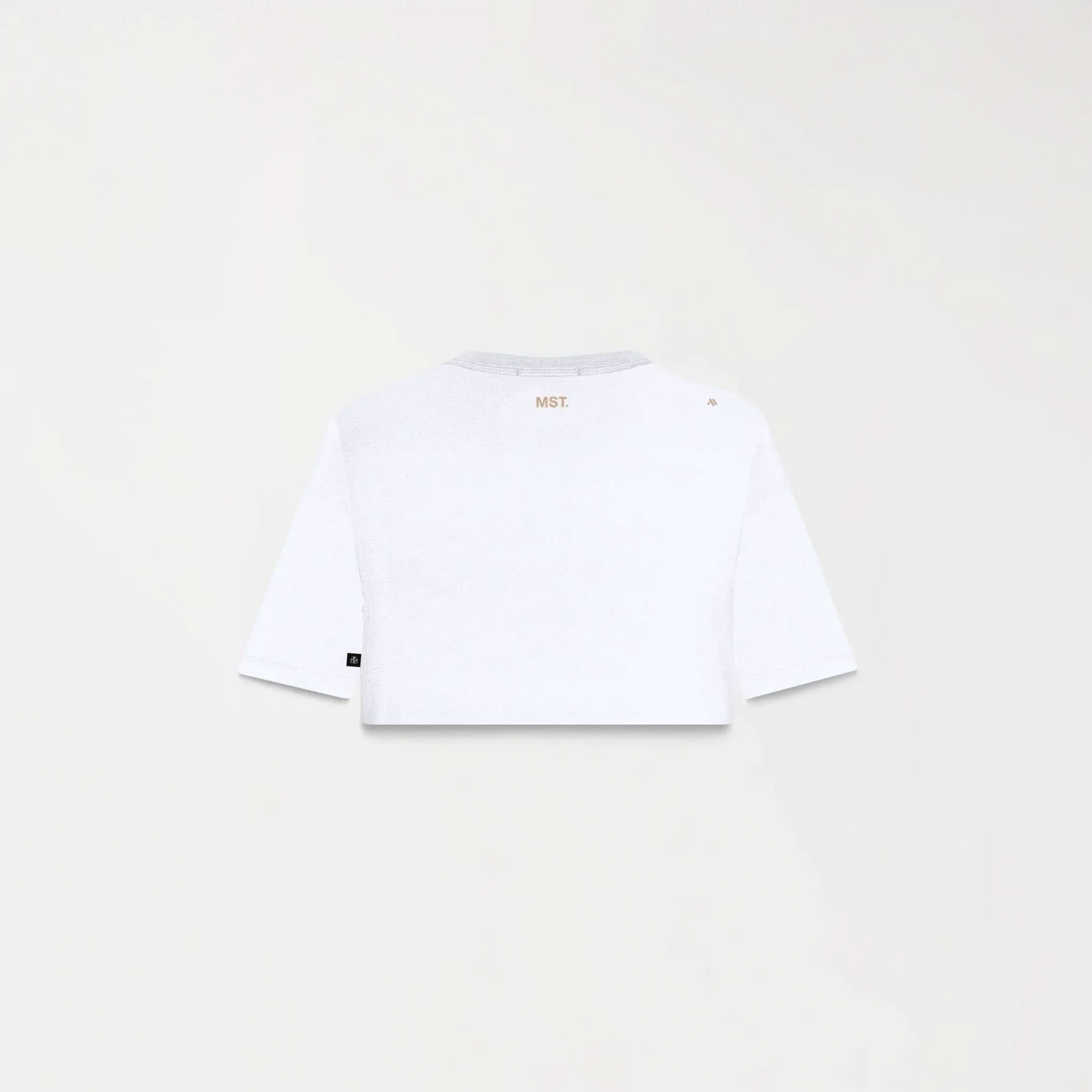 INDIRA CROP TOP WOMEN WHITE - Monastery | Tienda Oficial Colombia