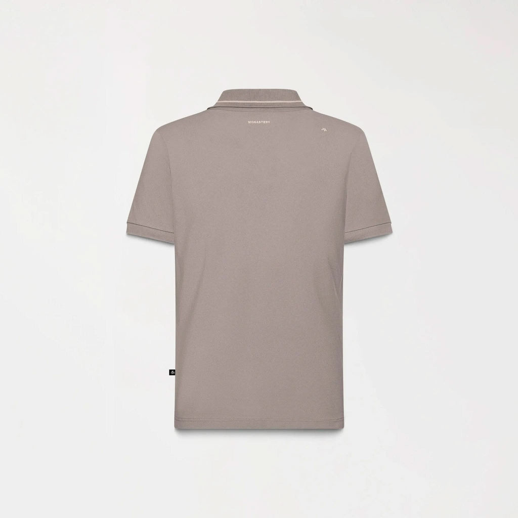 ISSOS POLO MEN TAUPE GRAY - Monastery | Tienda Oficial Colombia