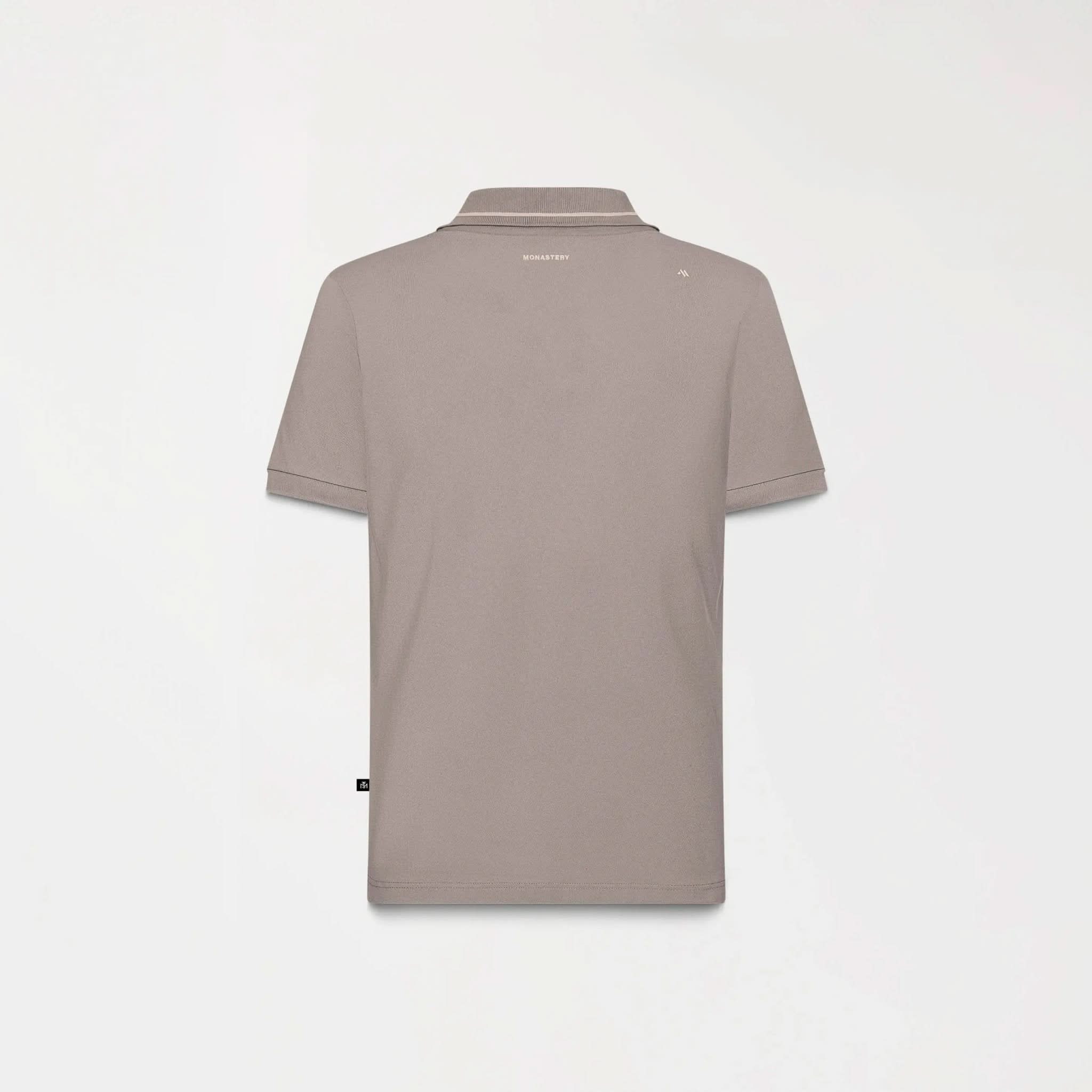 ISSOS POLO MEN TAUPE GRAY - Monastery | Tienda Oficial Colombia