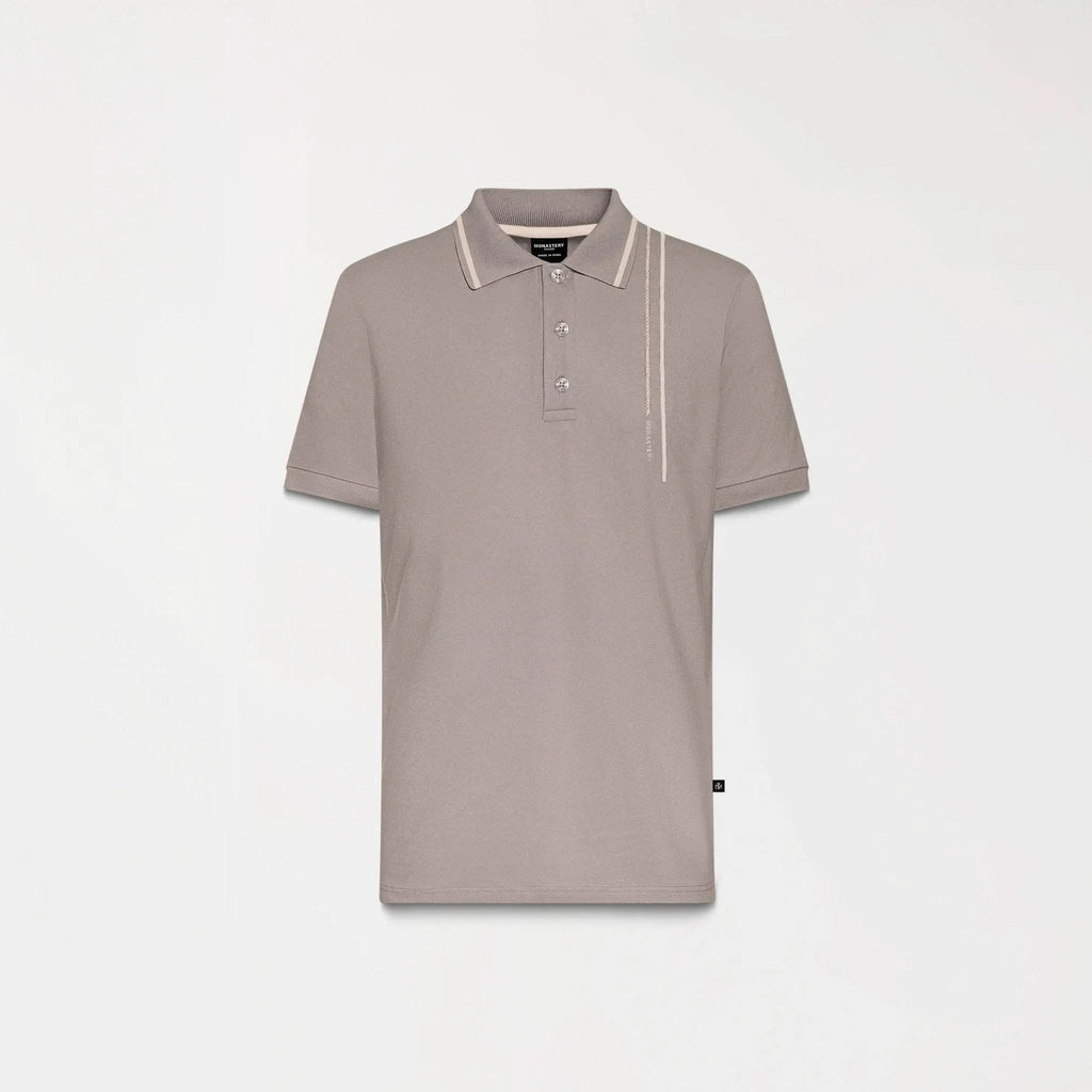 ISSOS POLO MEN TAUPE GRAY - Monastery | Tienda Oficial Colombia