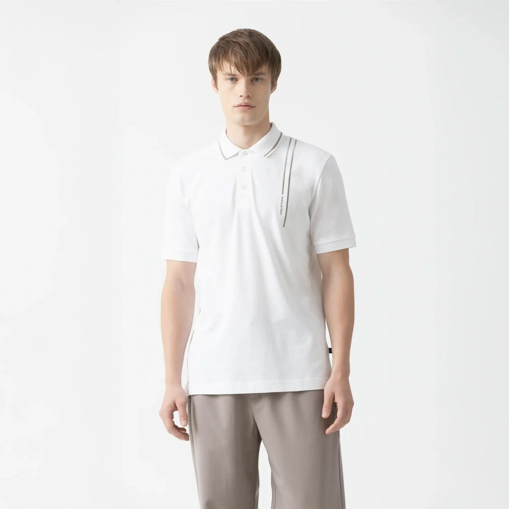 ISSOS POLO MEN WHITE - Monastery | Tienda Oficial Colombia
