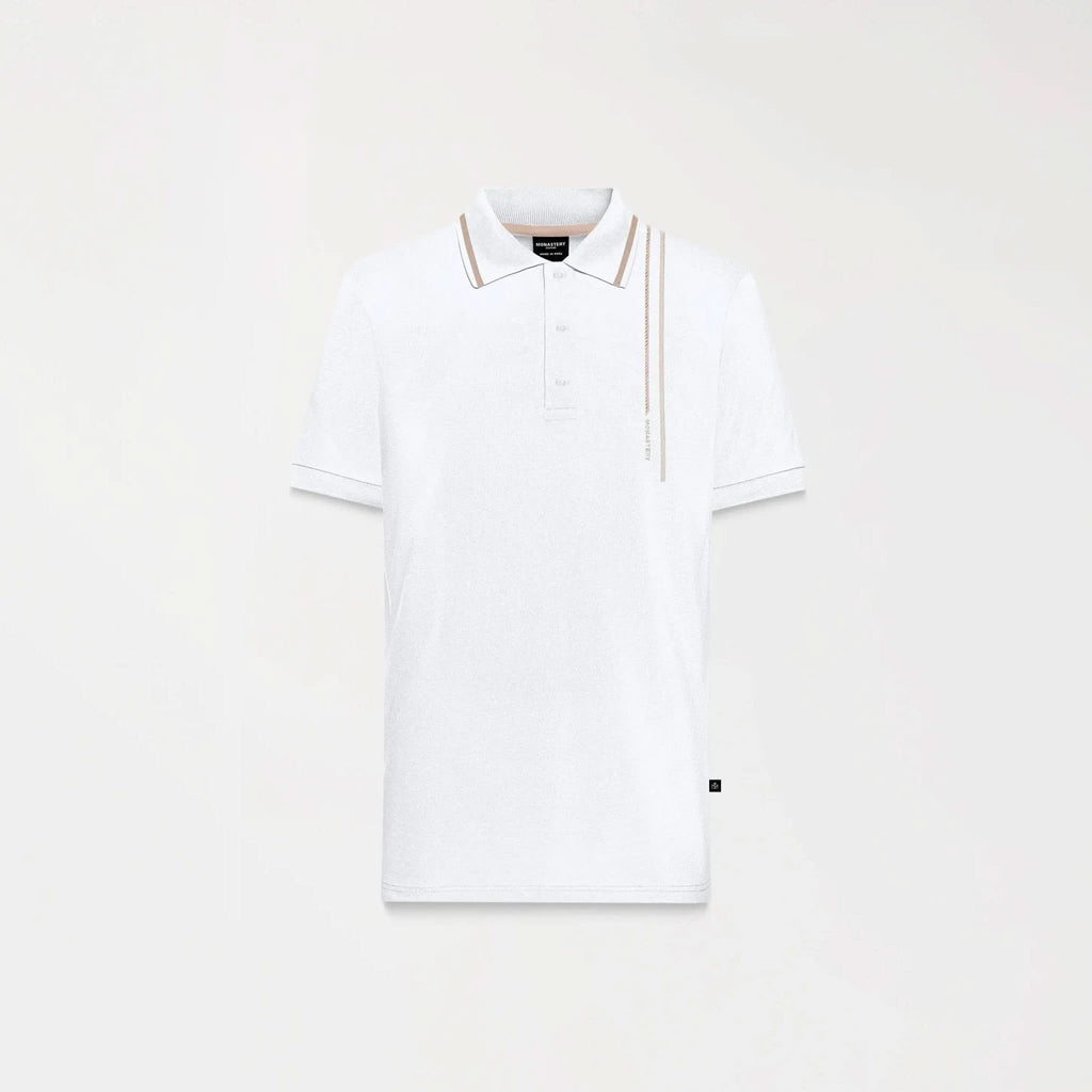 ISSOS POLO MEN WHITE - Monastery | Tienda Oficial Colombia