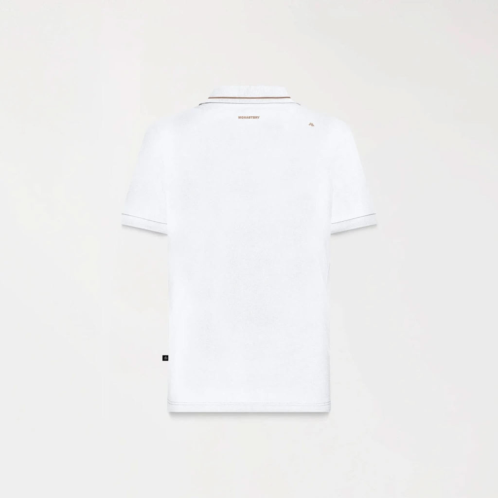 ISSOS POLO MEN WHITE - Monastery | Tienda Oficial Colombia