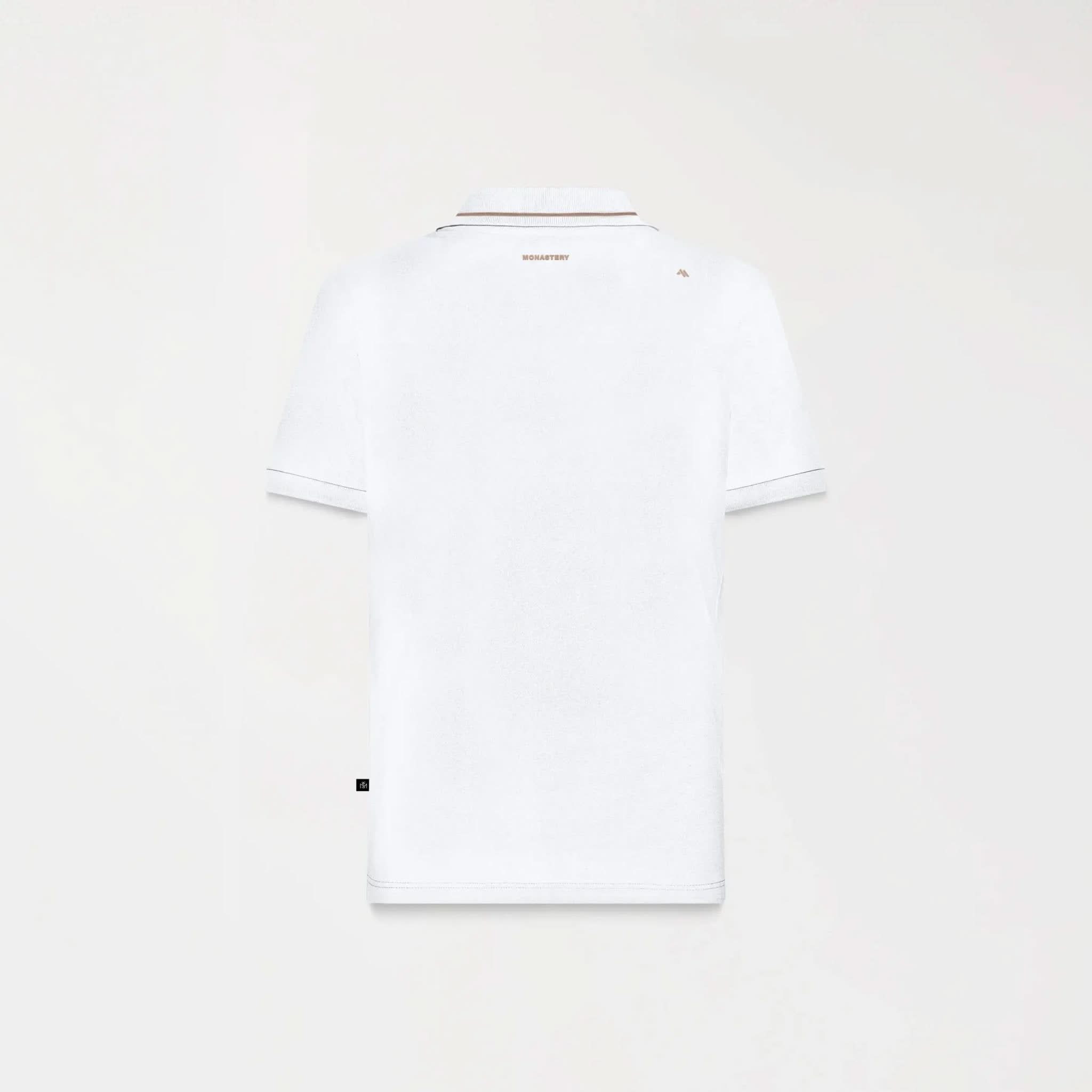 ISSOS POLO MEN WHITE - Monastery | Tienda Oficial Colombia
