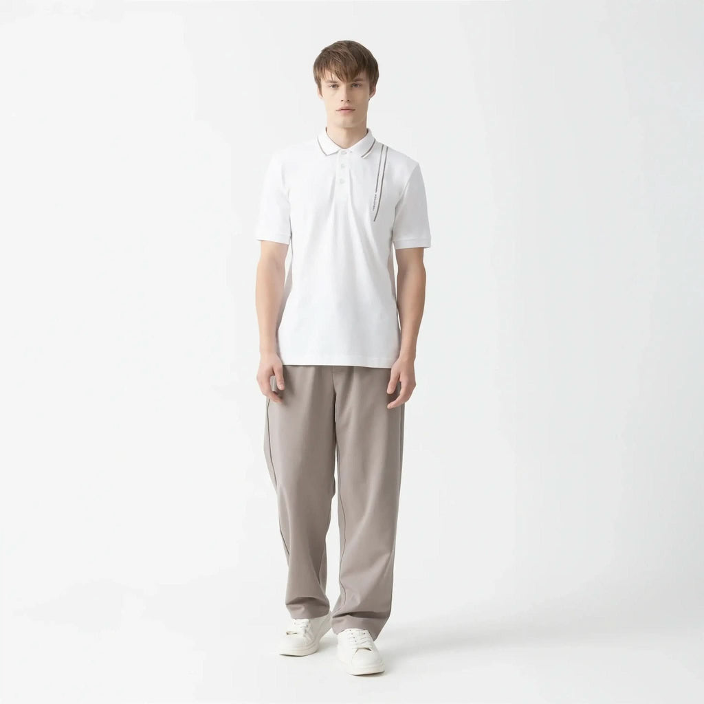 ISSOS POLO MEN WHITE - Monastery | Tienda Oficial Colombia