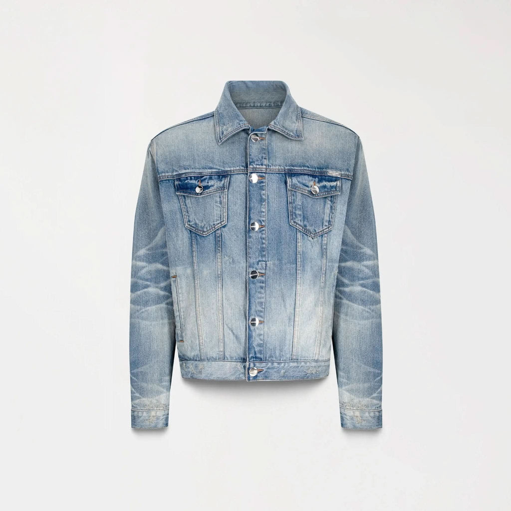IZAN JACKET MEN BLUE DENIM - Monastery | Tienda Oficial Colombia