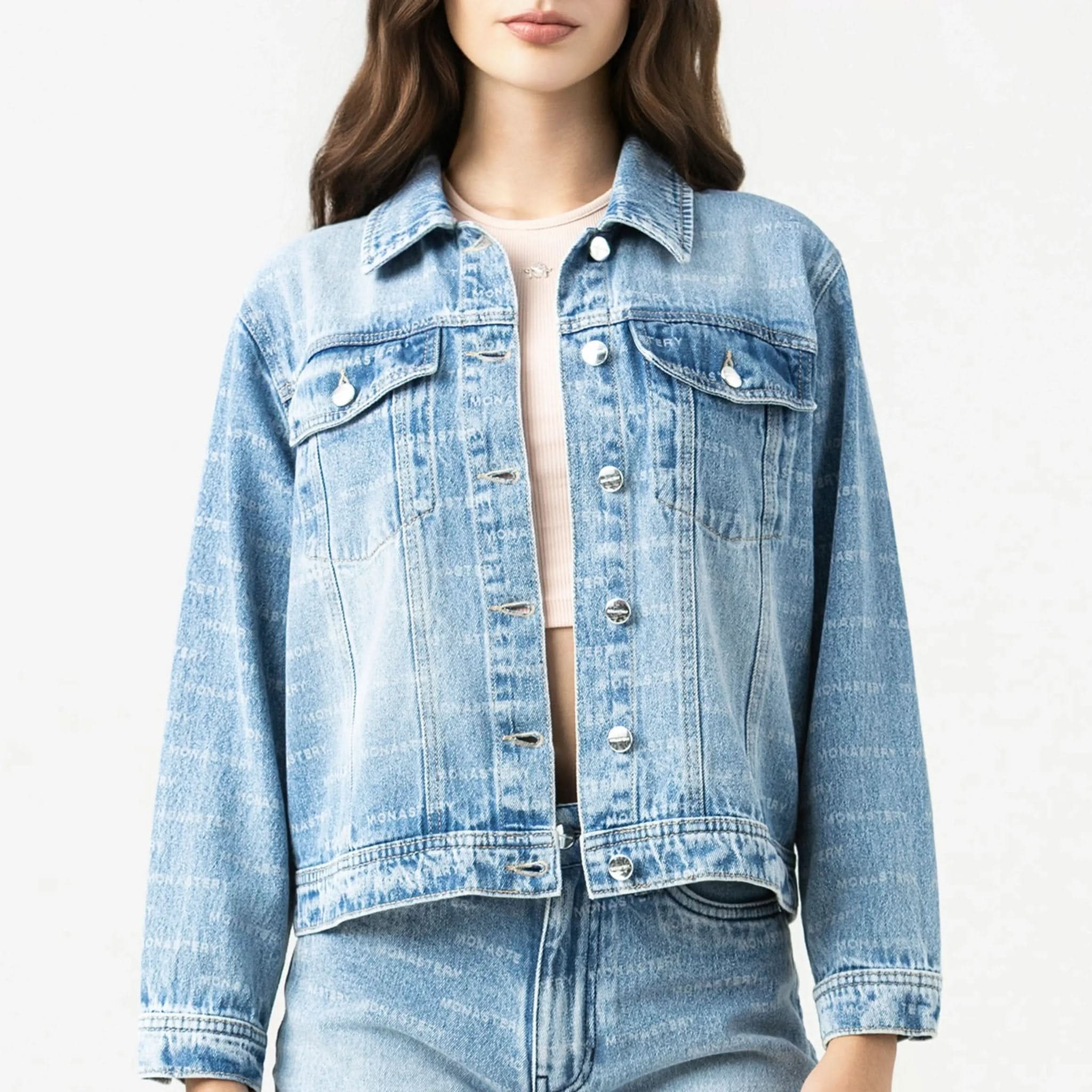 JARABELLA JACKET WOMEN BLUE DENIM - Monastery | Tienda Oficial Colombia
