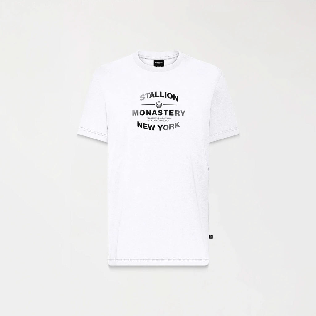 JARETH T - SHIRT MEN WHITE - Monastery | Tienda Oficial Colombia