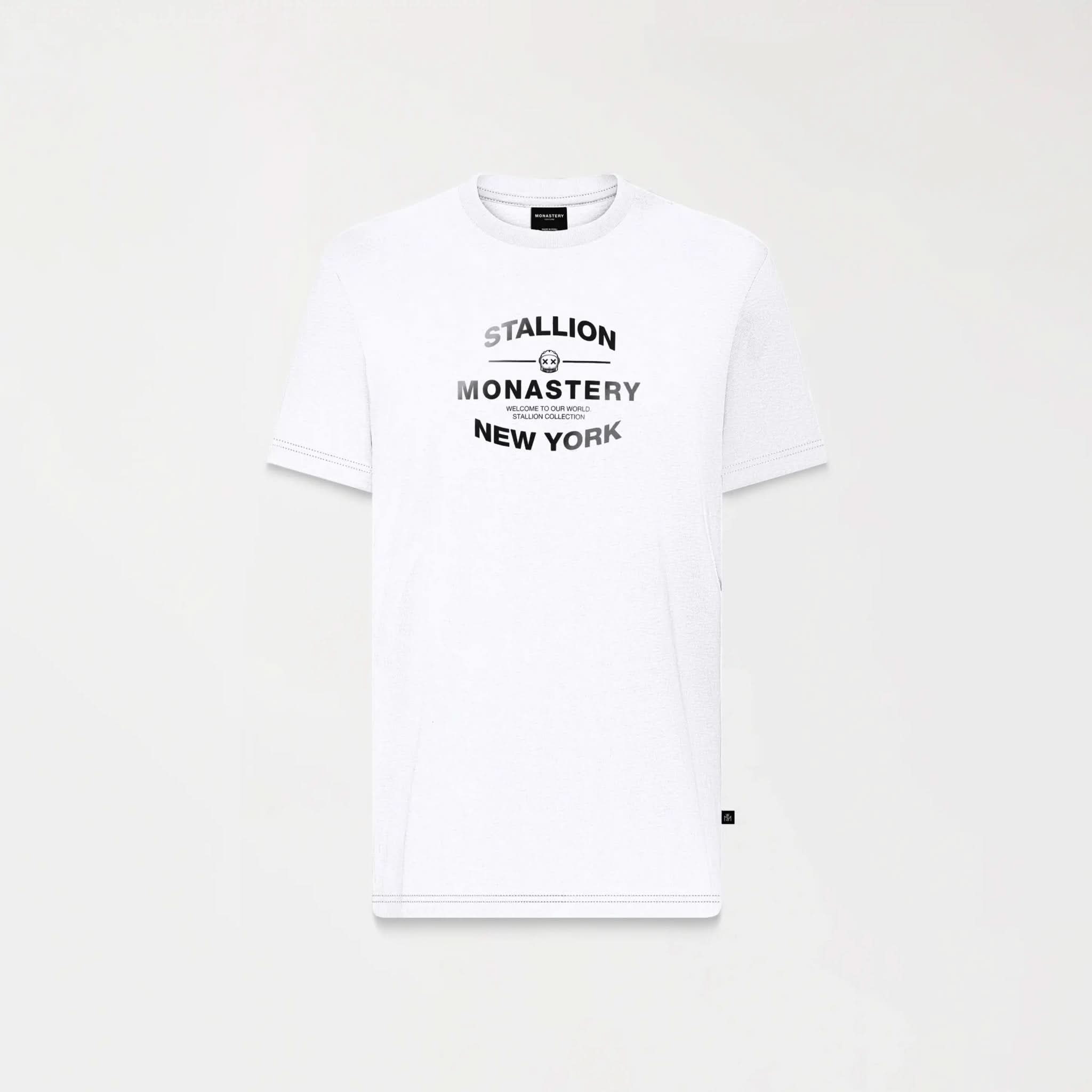 JARETH T - SHIRT MEN WHITE - Monastery | Tienda Oficial Colombia