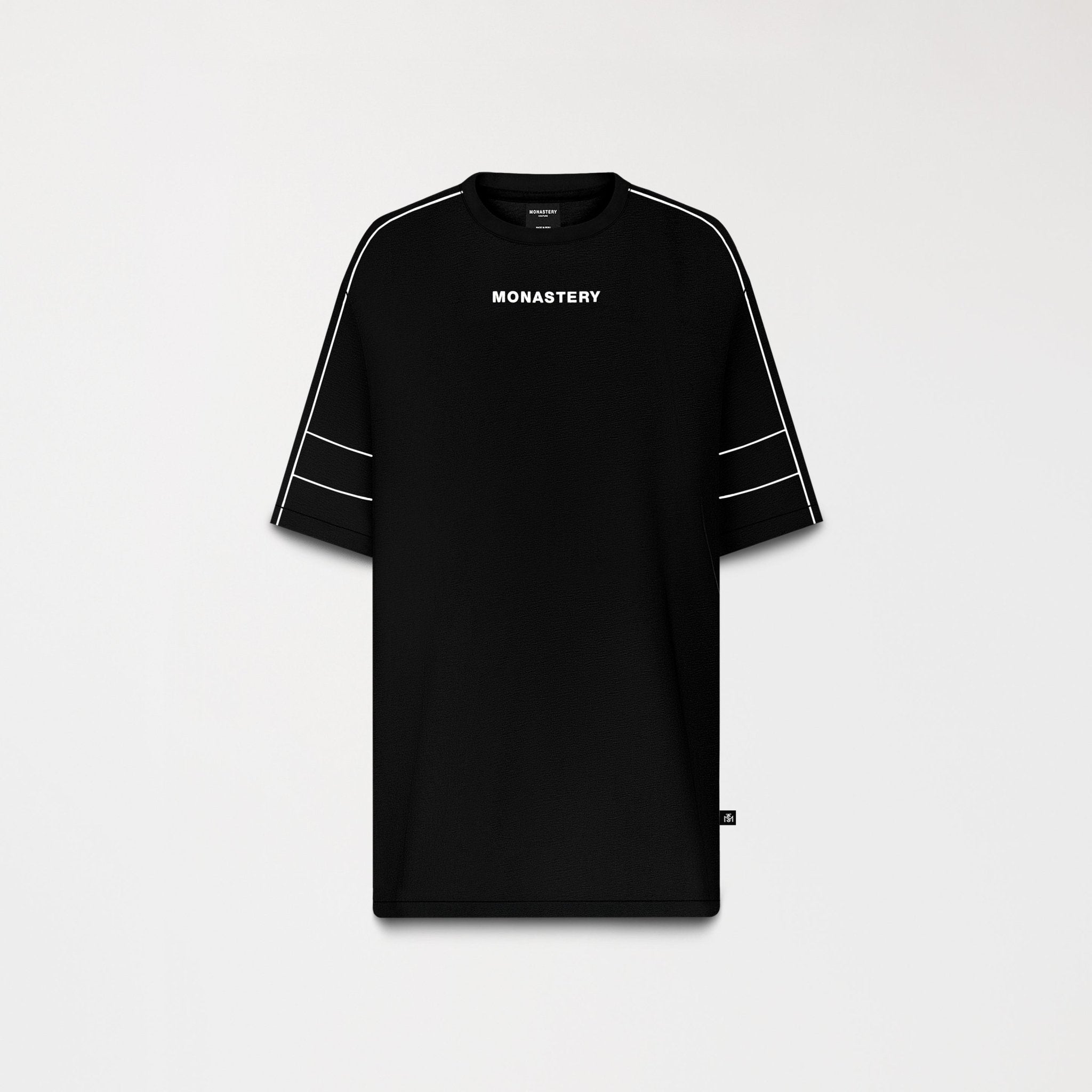 JASON T - SHIRT OVERSIZED MEN BLACK - Monastery | Tienda Oficial Colombia