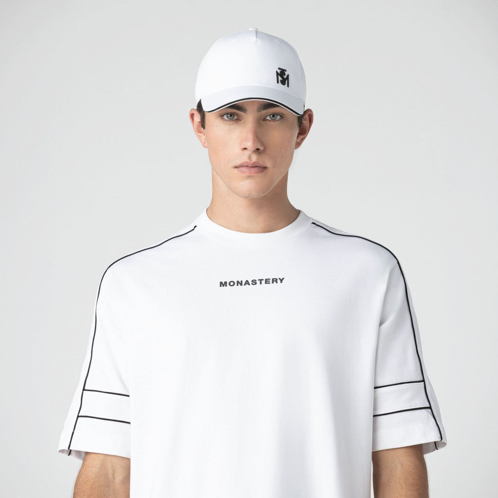 JASON T - SHIRT OVERSIZED MEN WHITE - Monastery | Tienda Oficial Colombia