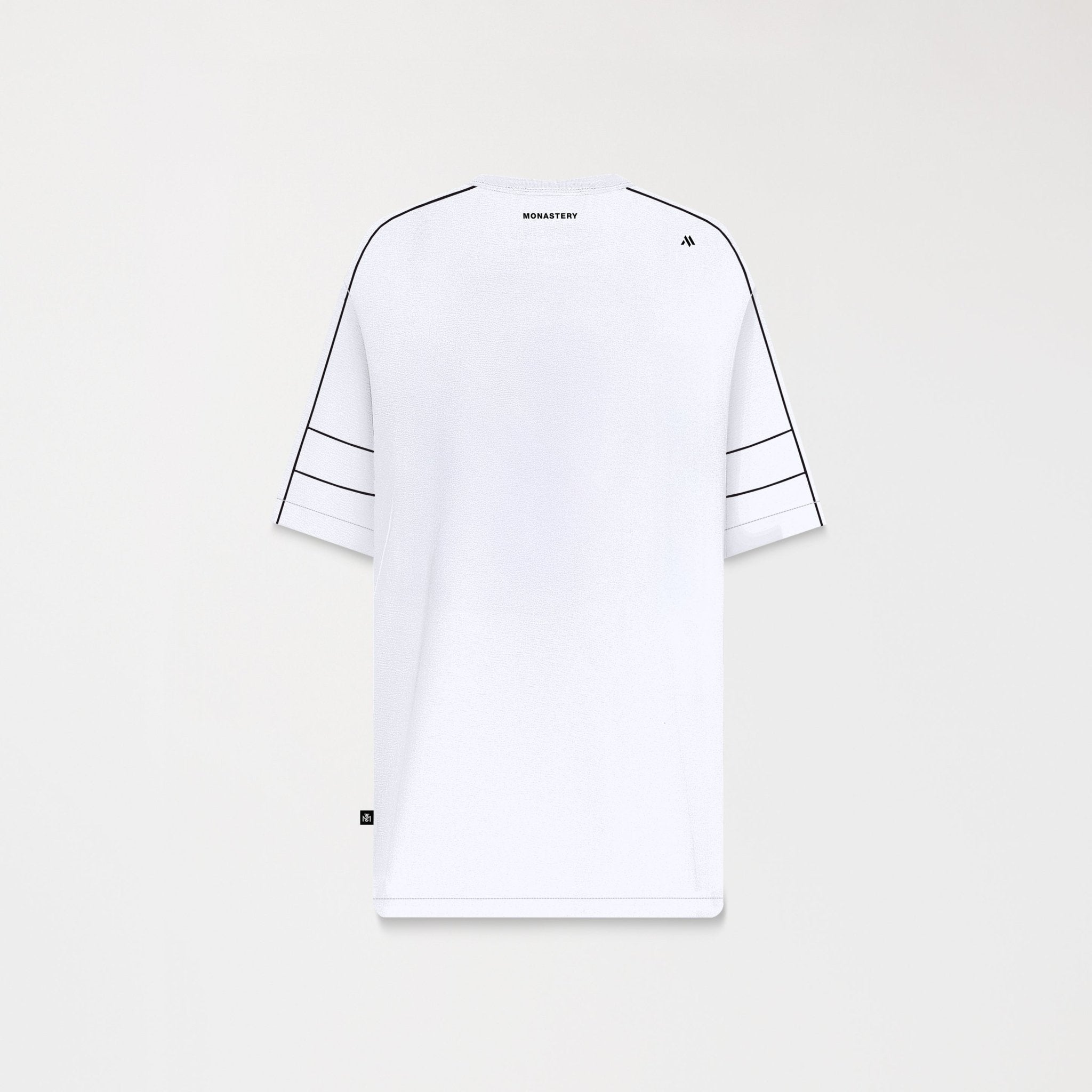 JASON T - SHIRT OVERSIZED MEN WHITE - Monastery | Tienda Oficial Colombia