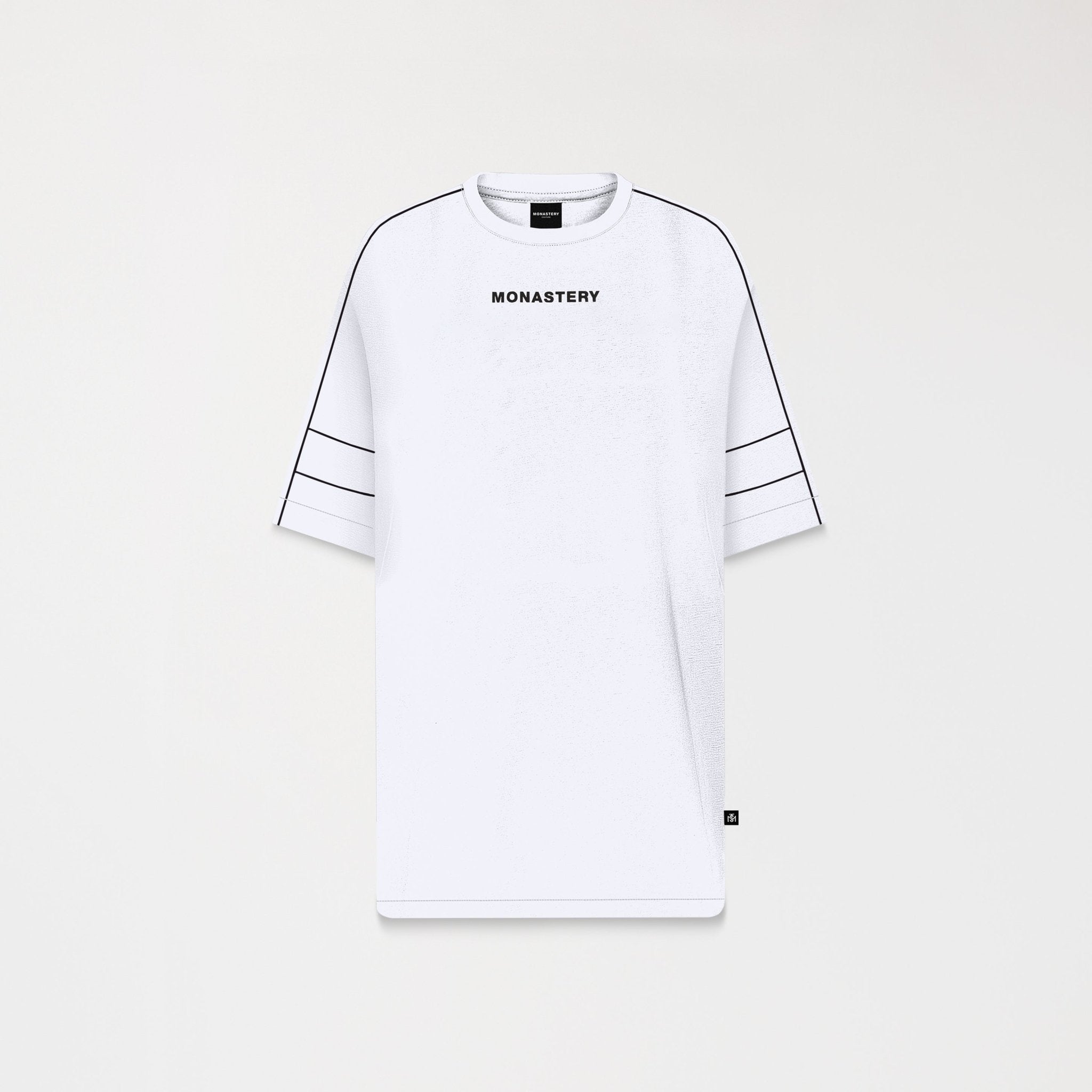 JASON T - SHIRT OVERSIZED MEN WHITE - Monastery | Tienda Oficial Colombia