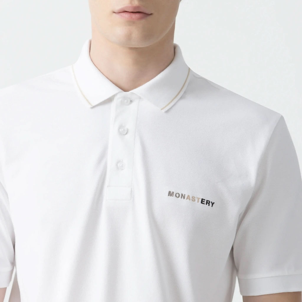 JASSO POLO MEN WHITE - Monastery | Tienda Oficial Colombia