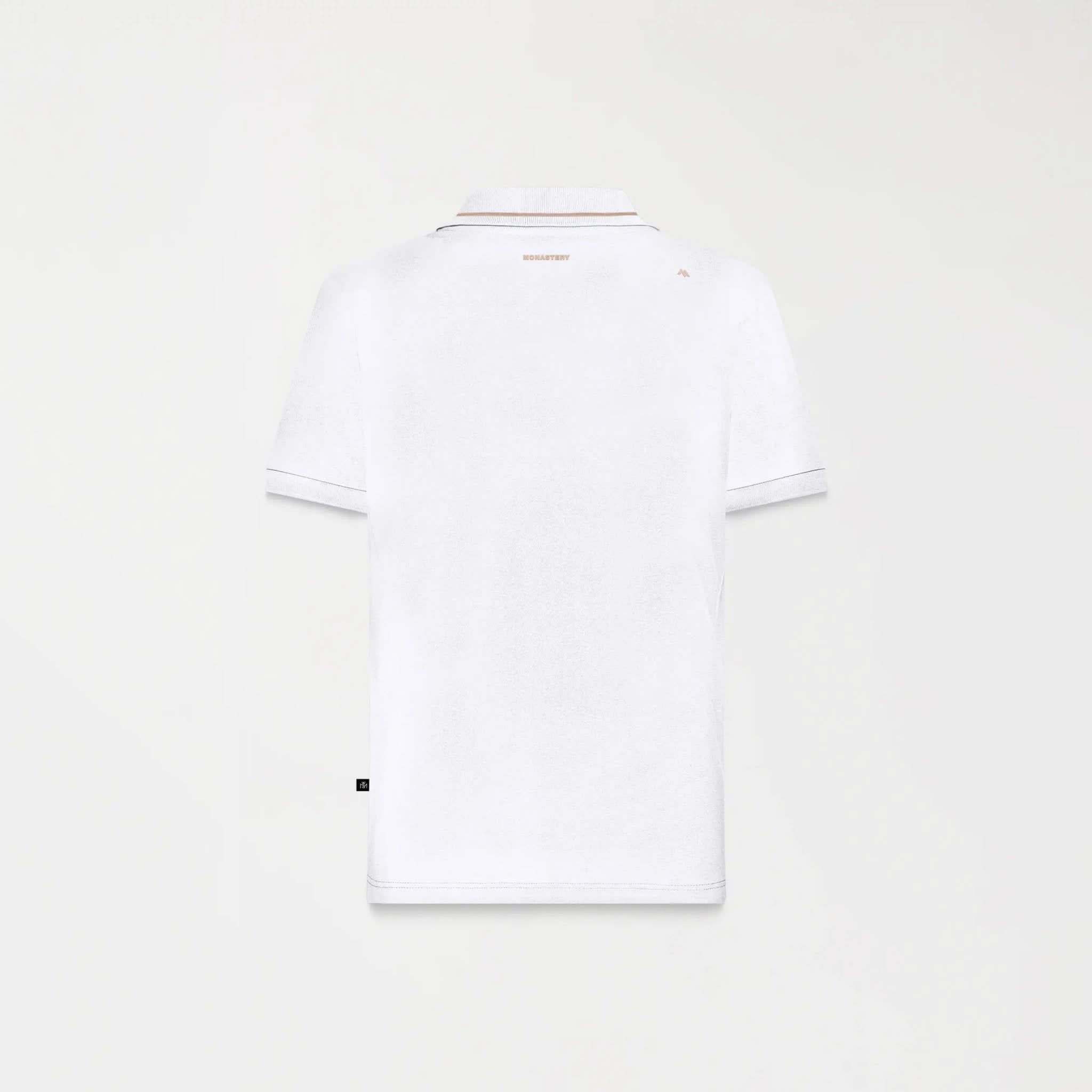JASSO POLO MEN WHITE - Monastery | Tienda Oficial Colombia
