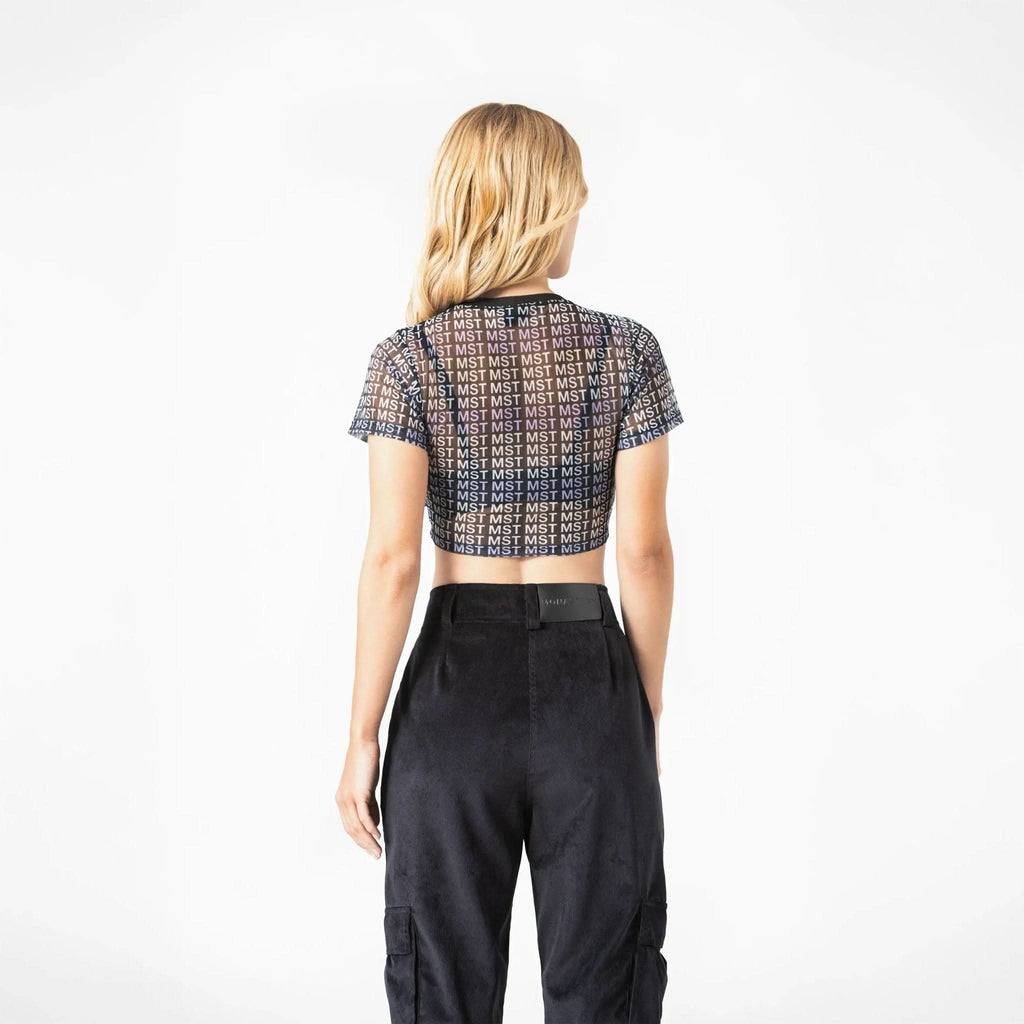 JENNA CROP TOP WOMEN BLACK - Monastery | Tienda Oficial Colombia