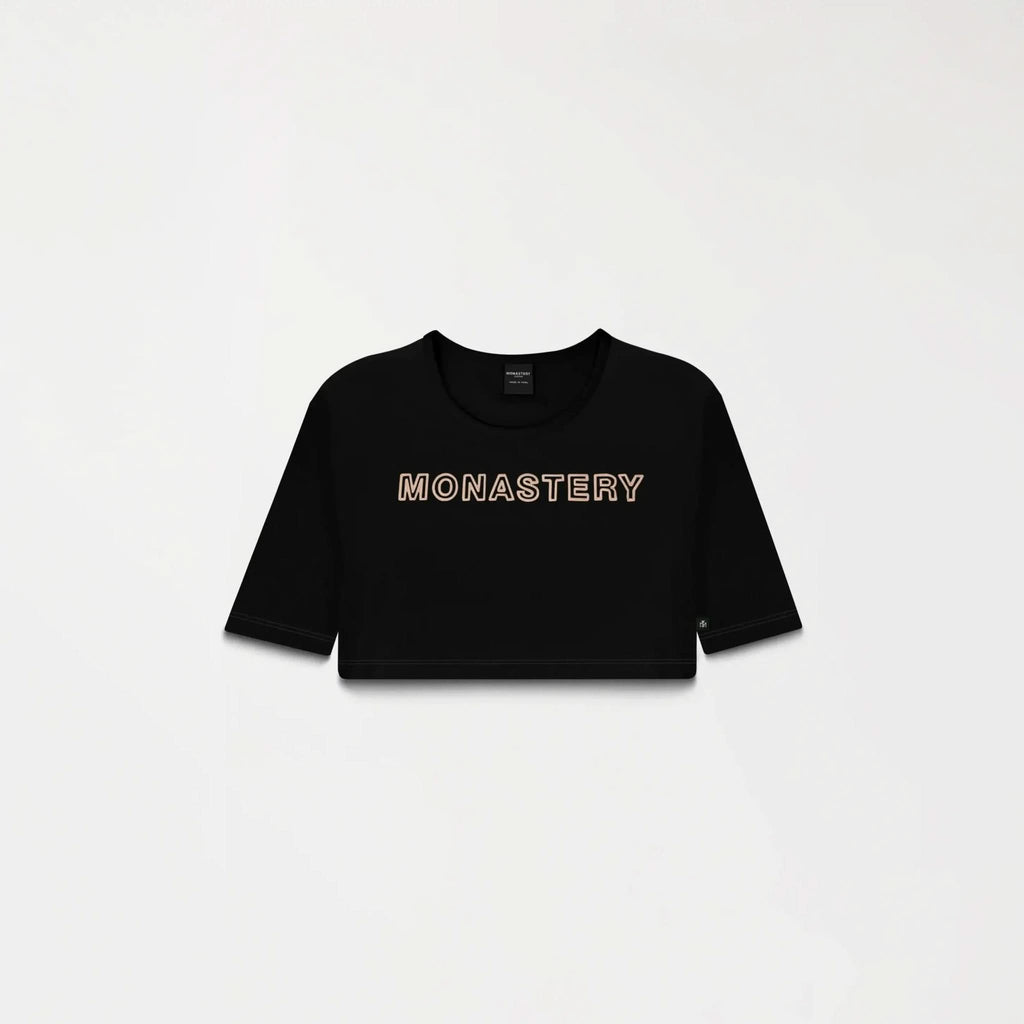KAIA CROP TOP WOMEN BLACK - Monastery | Tienda Oficial Colombia