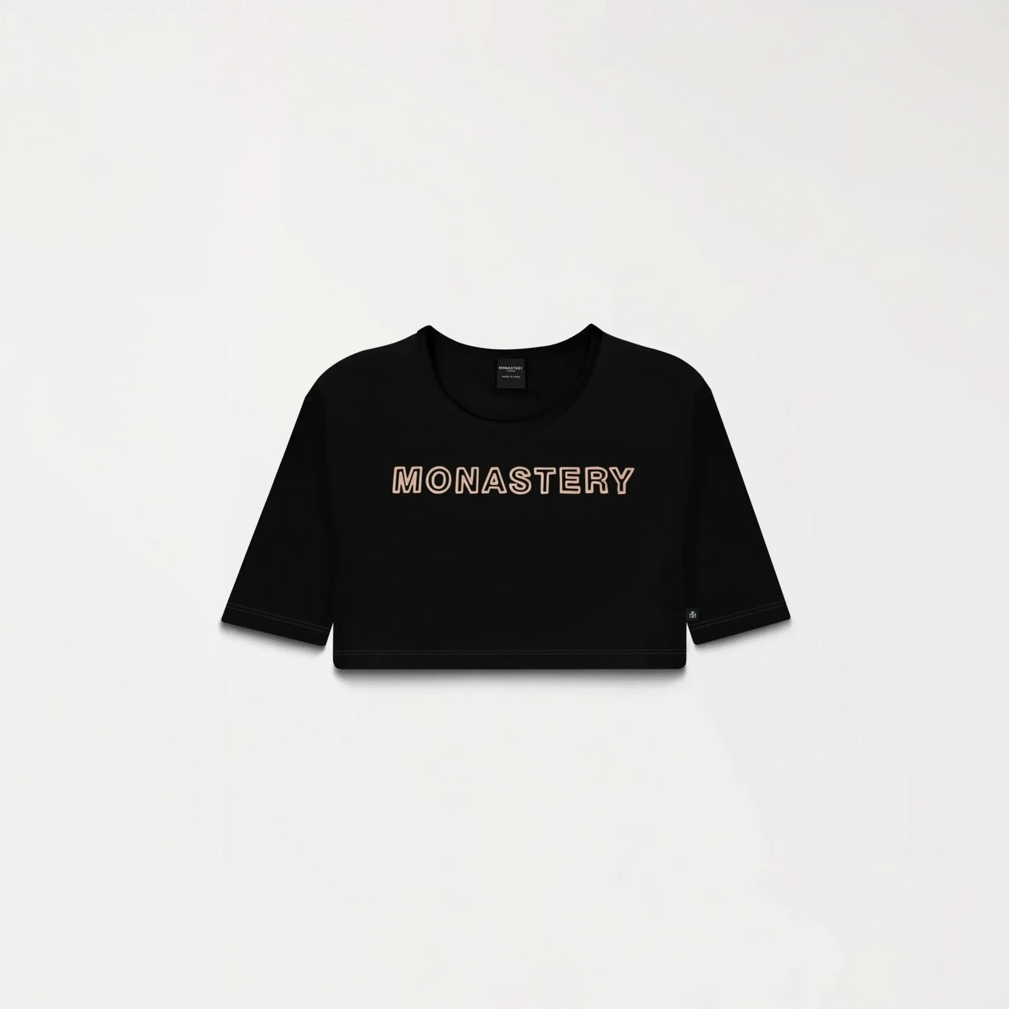KAIA CROP TOP WOMEN BLACK - Monastery | Tienda Oficial Colombia