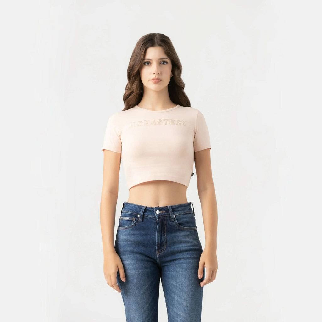 KAIA CROP TOP WOMEN CAMEO ROSE - Monastery | Tienda Oficial Colombia
