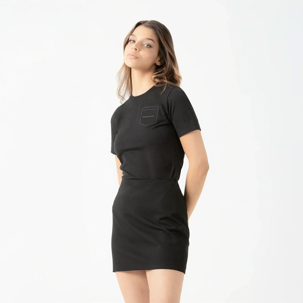 KAIE T - SHIRT WOMEN BLACK - Monastery | Tienda Oficial Colombia