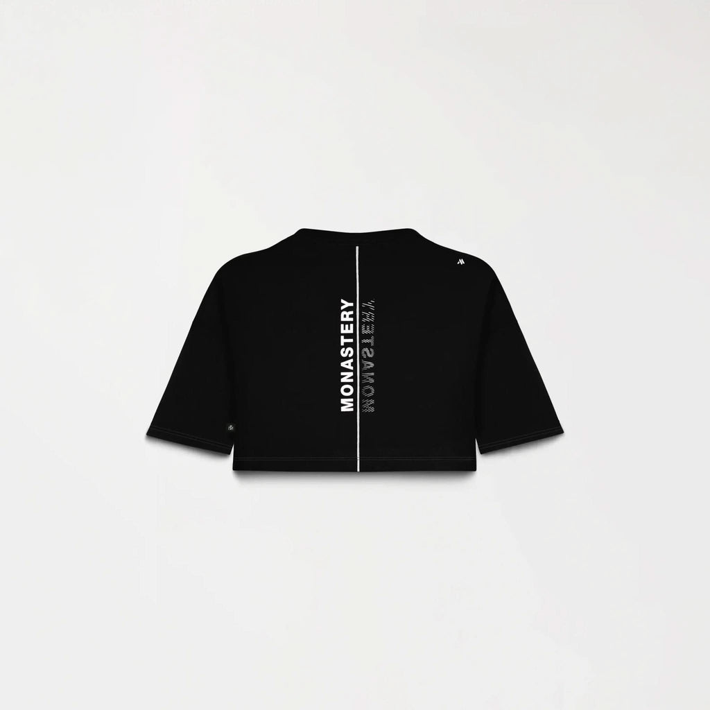 KASSIA CROP TOP WOMEN BLACK - Monastery | Tienda Oficial Colombia