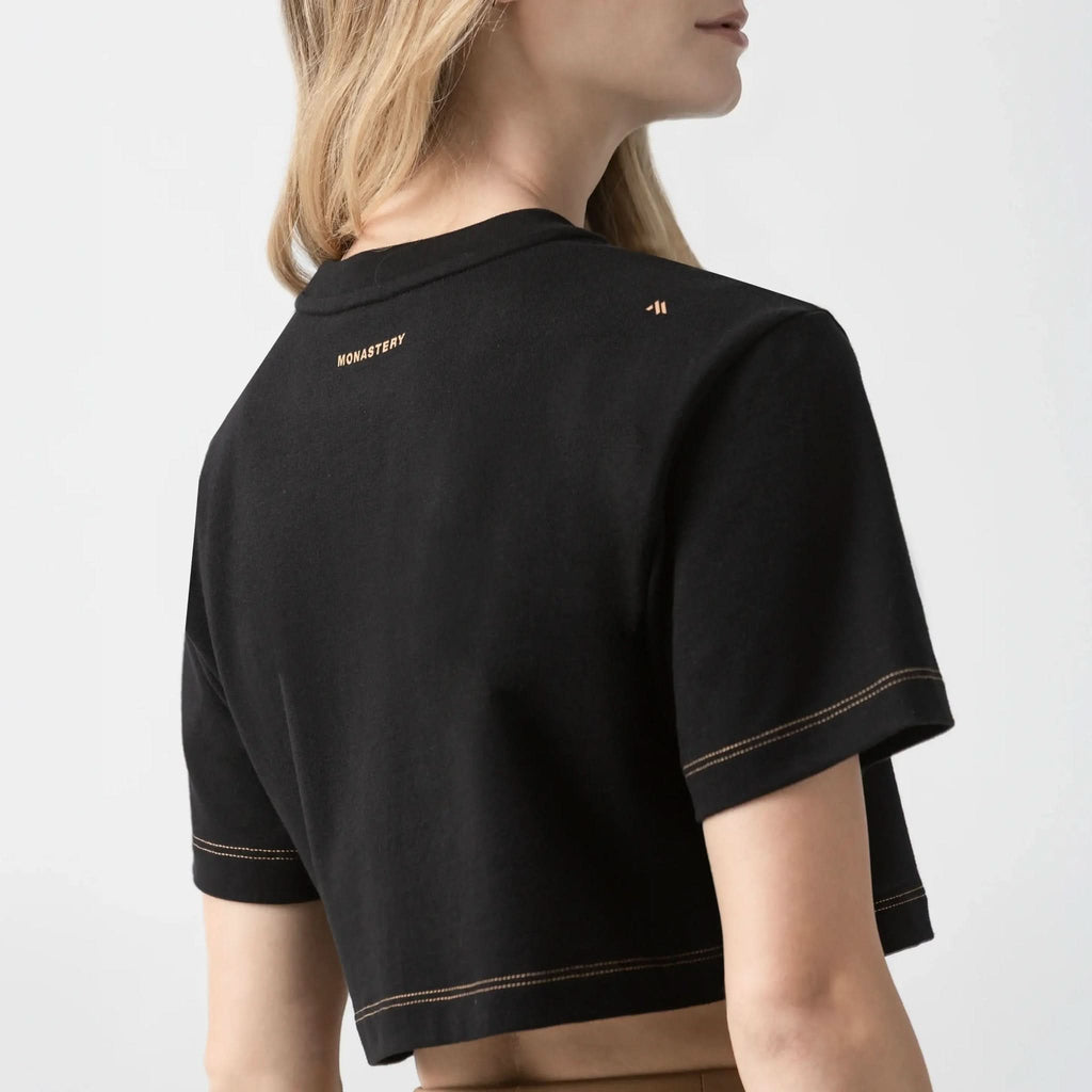 KEONA CROP TOP WOMEN BLACK - Monastery | Tienda Oficial Colombia