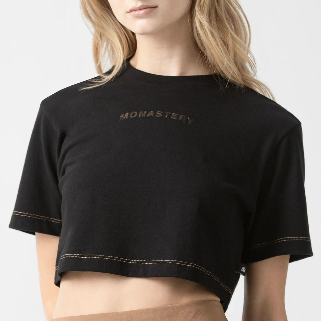KEONA CROP TOP WOMEN BLACK - Monastery | Tienda Oficial Colombia