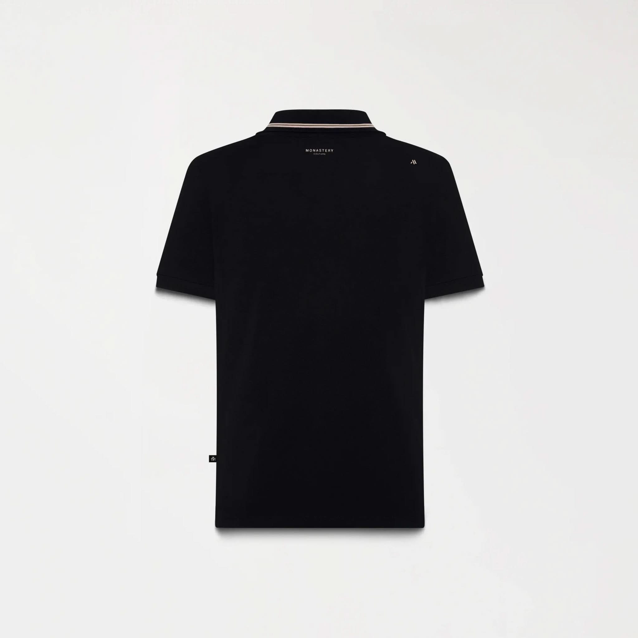 KORION POLO MEN BLACK - Monastery | Tienda Oficial Colombia