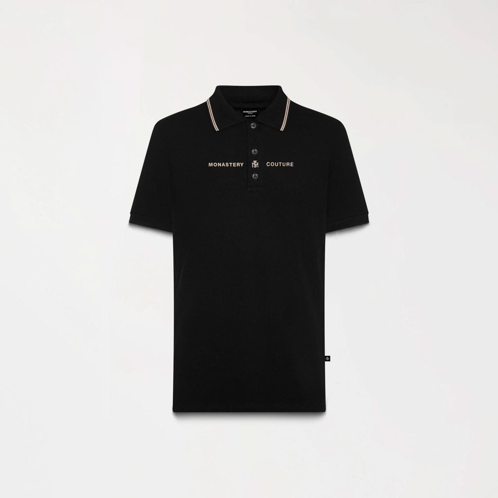 KORION POLO MEN BLACK - Monastery | Tienda Oficial Colombia